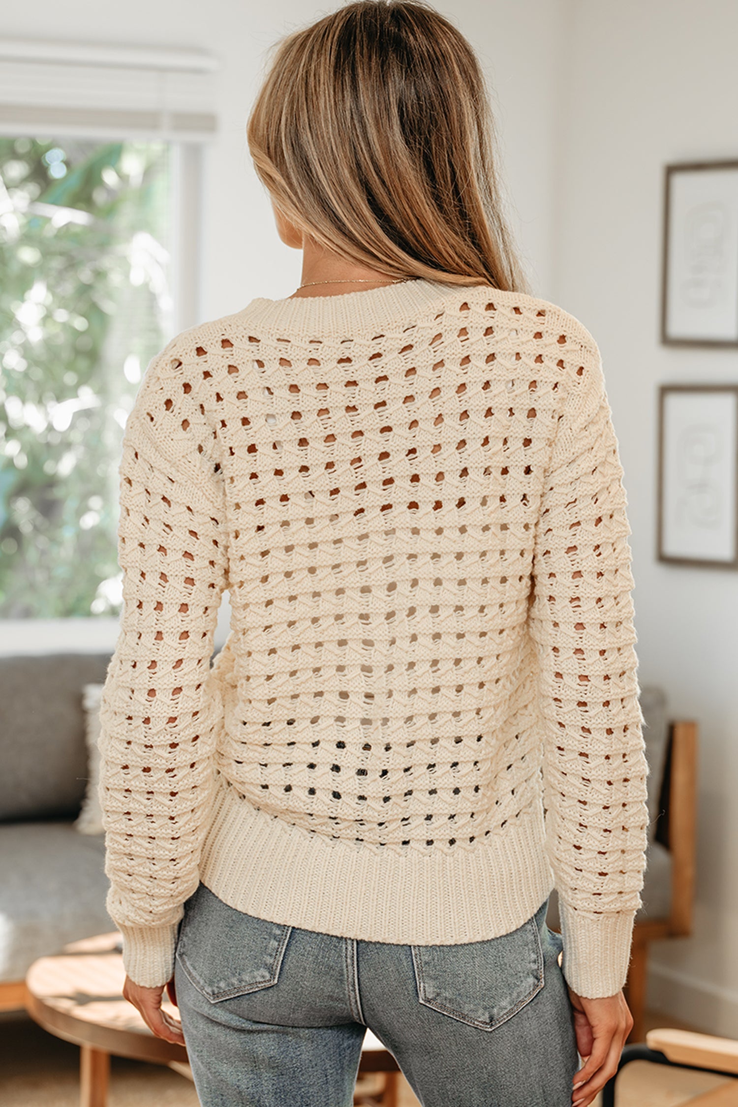 Ariella Up Drop Shoulder Sweater by Threaded Pear