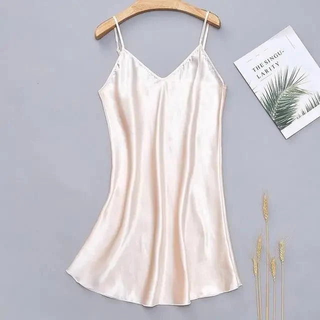 Elegant Wedding Bride Robe Lightweight Short Silk Sleepwear Women Indoor Bathrobes