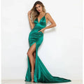 Emerald Green Annual Meeting Mermaid Gown