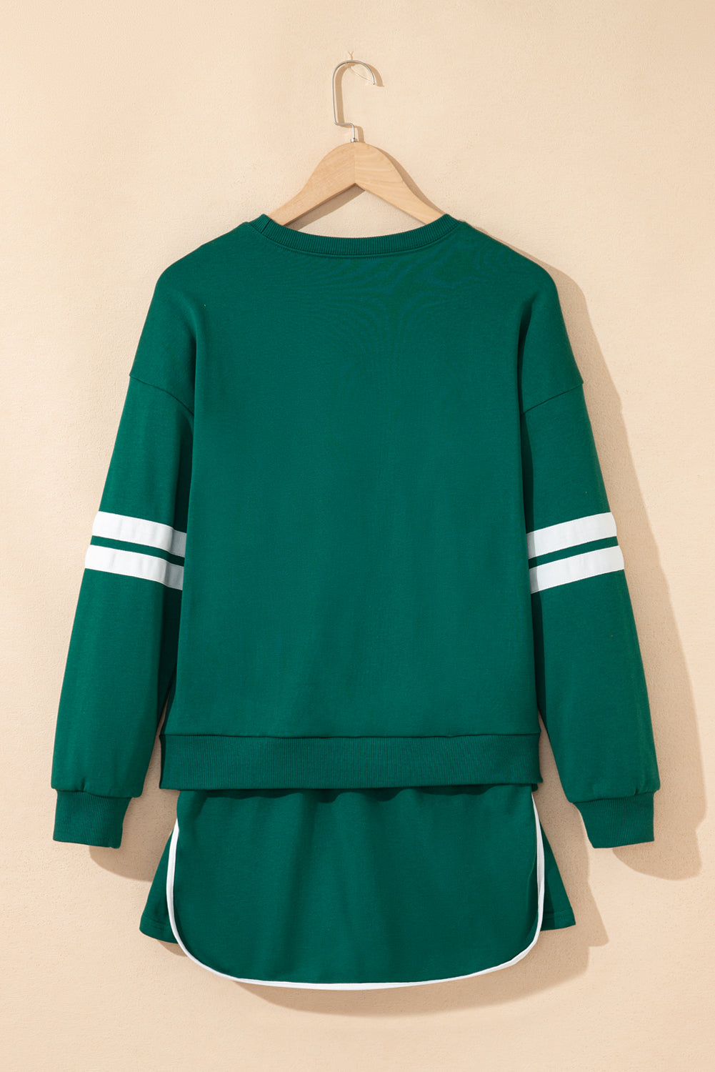 Sophia Shoulder Pullover Mini Skirt by Threaded Pear