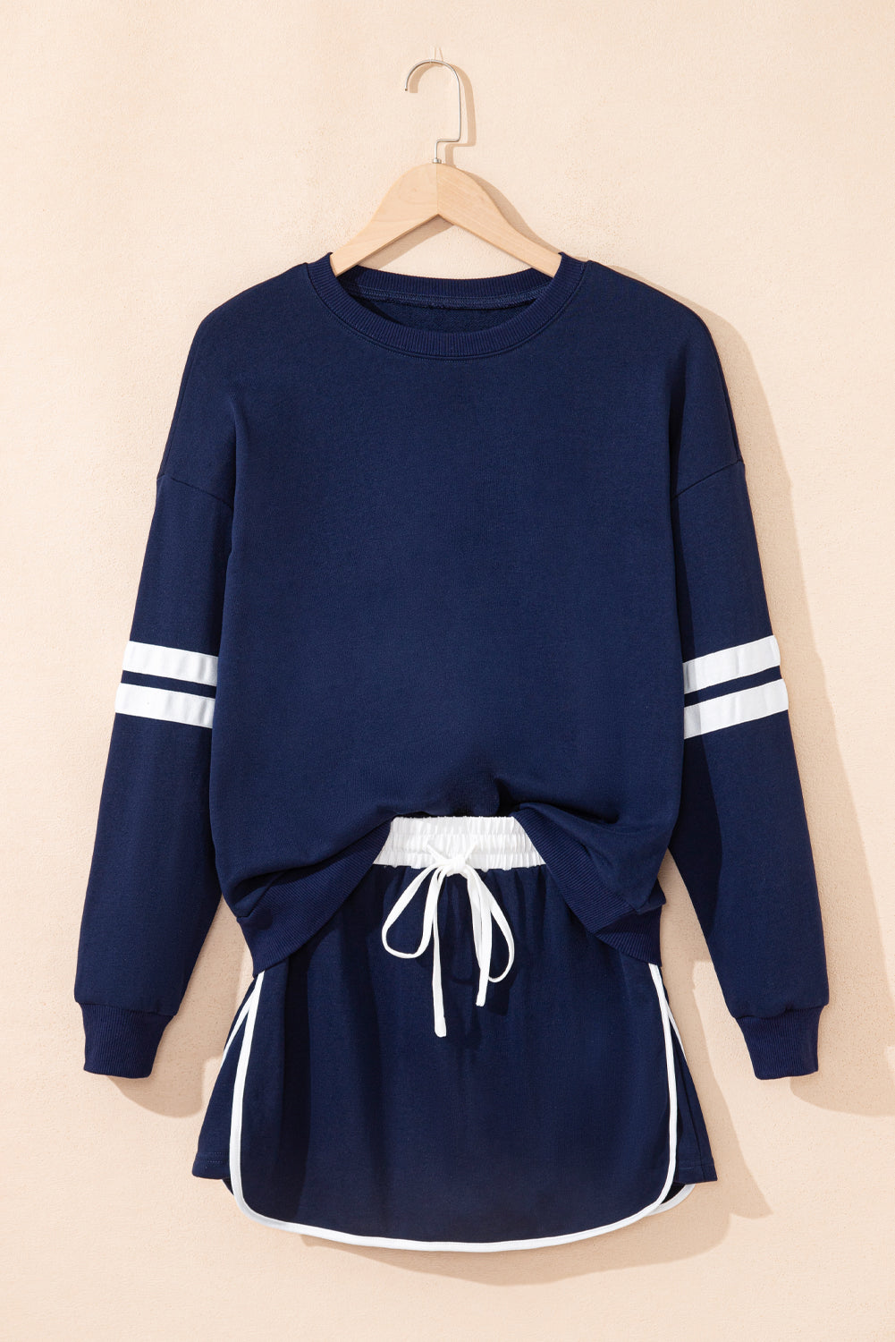 Sophia Shoulder Pullover Mini Skirt by Threaded Pear