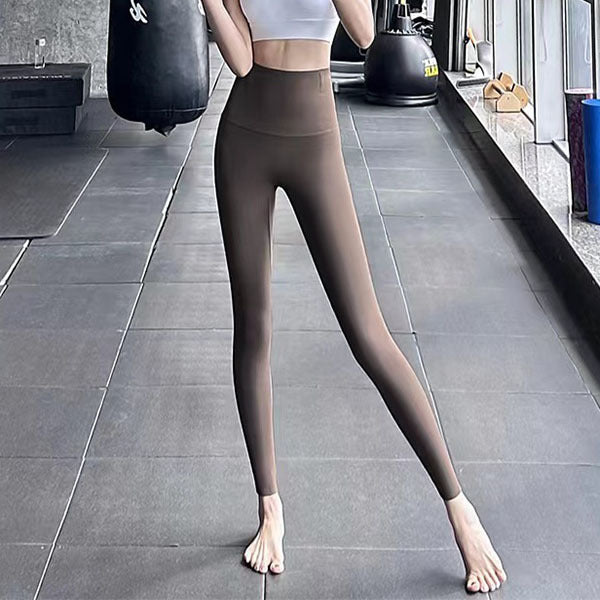 Fleece Thickened Leggings Winter -20 To 5 Shark Pants For Women High Waist Tight Skinny Tummy Control Buttocks Slimming Yoga Pants by 510_Athletics LLC