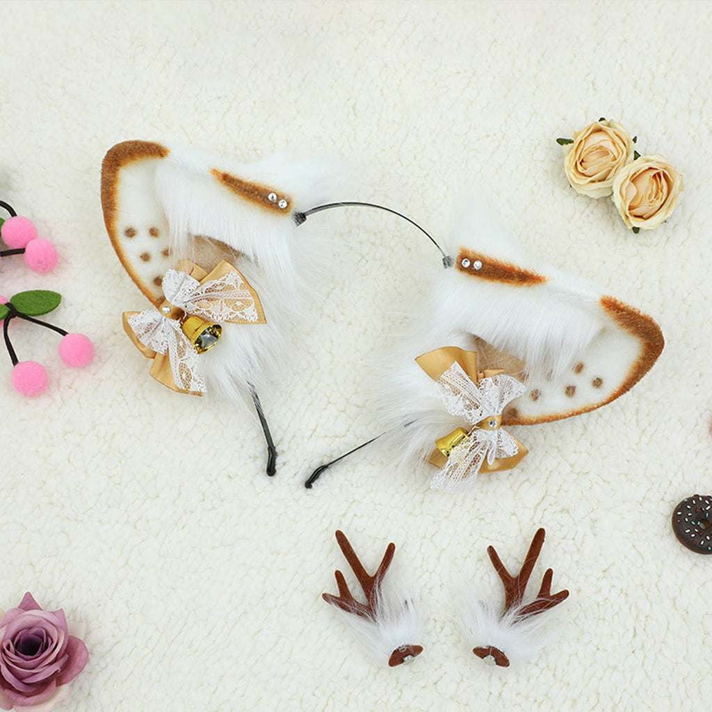 Plush Elk Hair Hoop: Christmas by Amorino