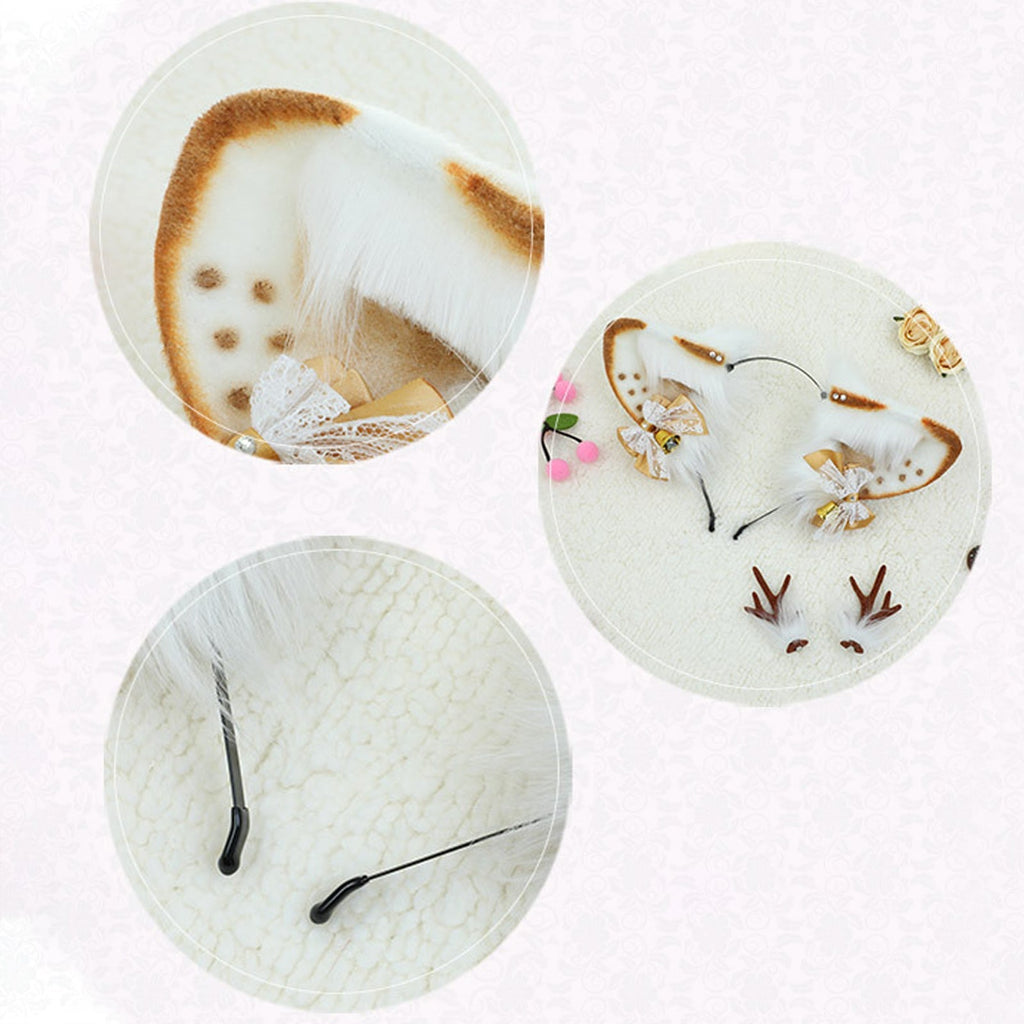 Plush Elk Hair Hoop: Christmas by Amorino