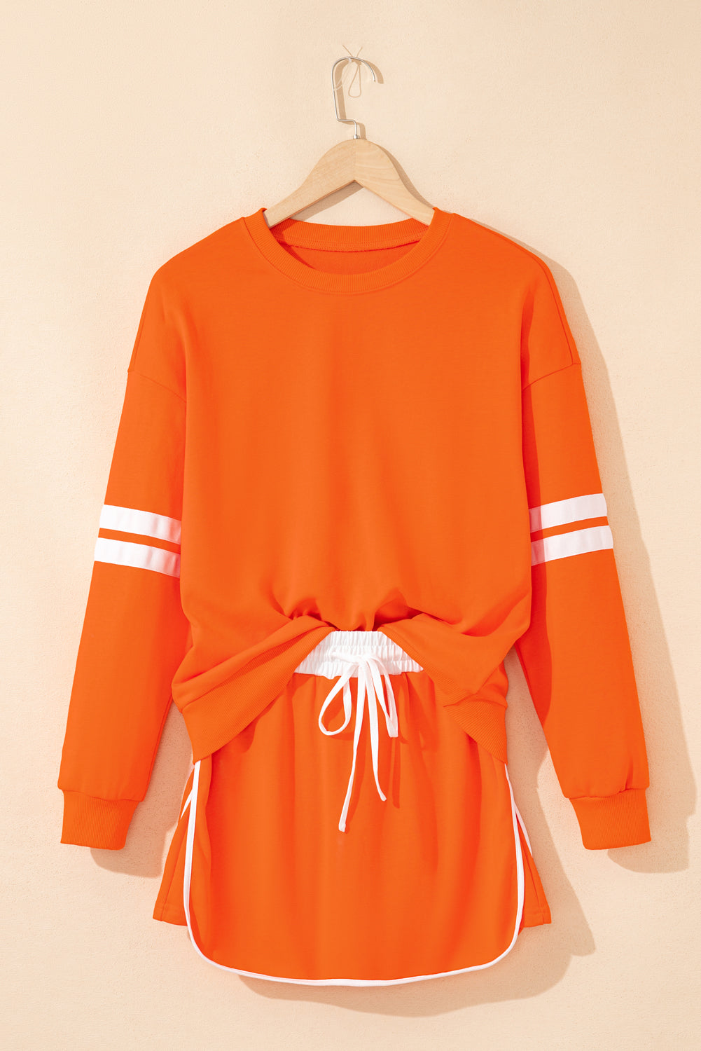 Sophia Shoulder Pullover Mini Skirt by Threaded Pear