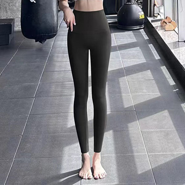 Fleece Thickened Leggings Winter -20 To 5 Shark Pants For Women High Waist Tight Skinny Tummy Control Buttocks Slimming Yoga Pants by 510_Athletics LLC