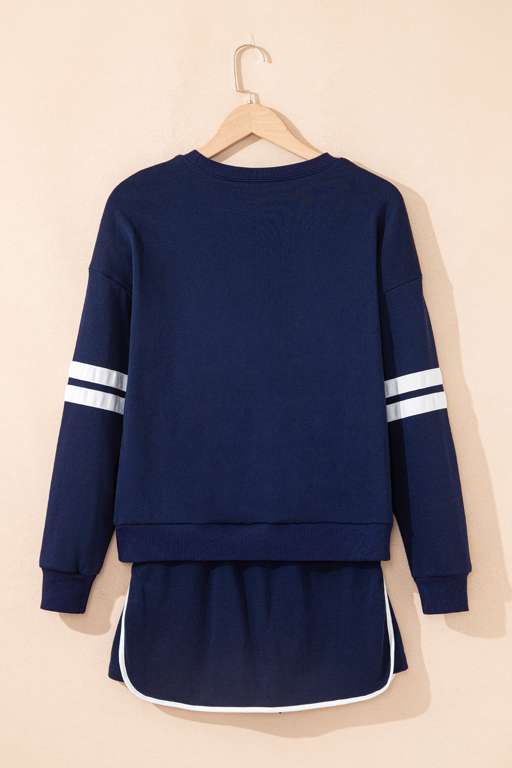 Sophia Shoulder Pullover Mini Skirt by Threaded Pear