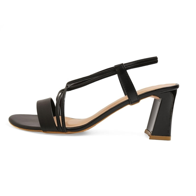 Nivelle - Black Sandals