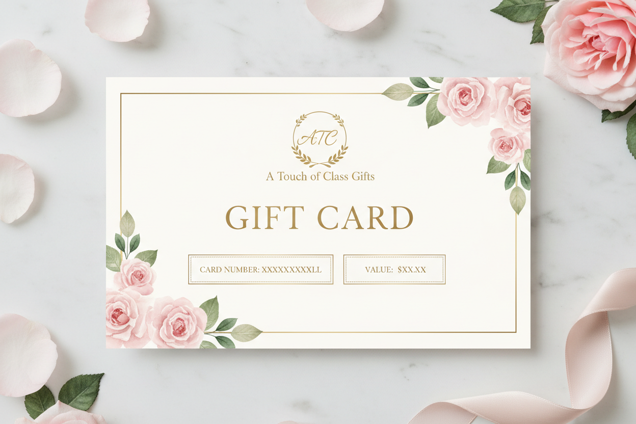 A Touch of Class Gifts E-Card