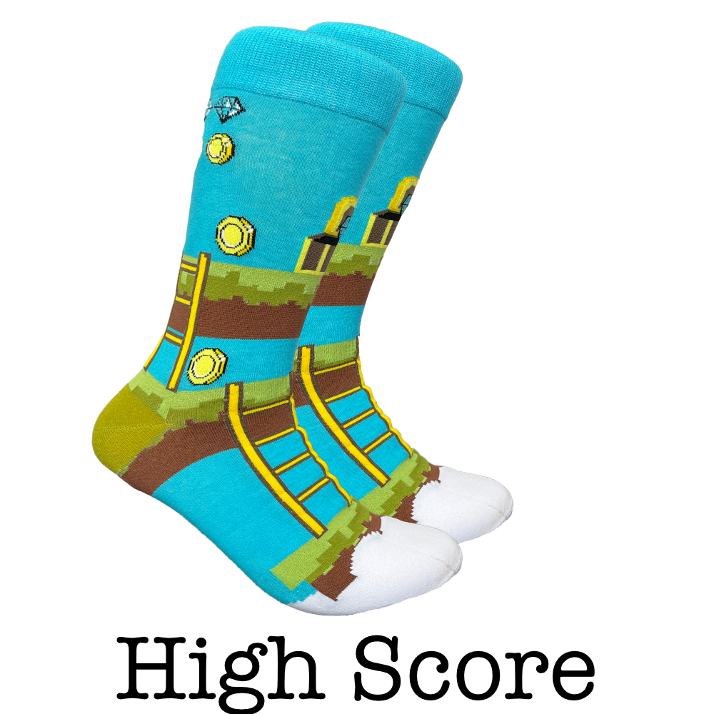 cRAZY sockS for MeN - Threaded Pear