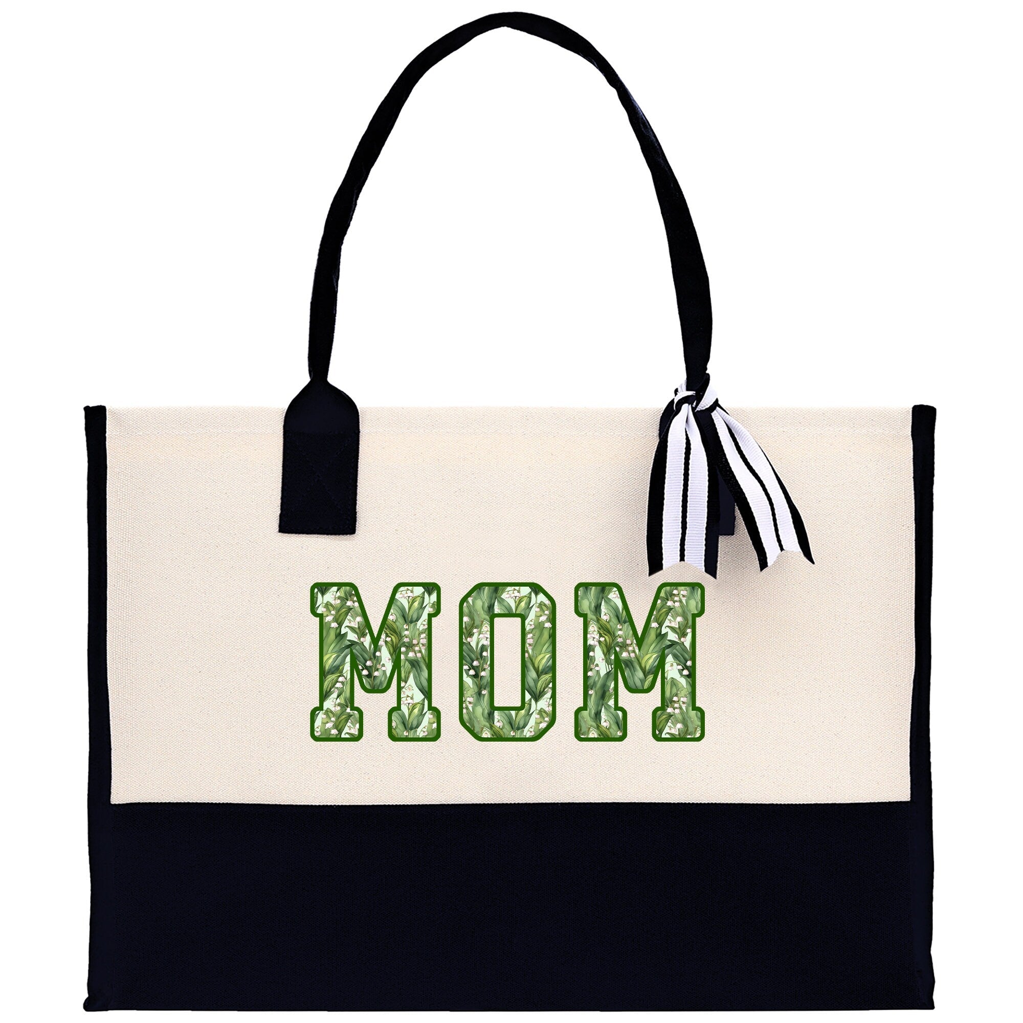 Gaga Gram Mimi Nana Grandma Canvas Tote Bag Grandma's Getaway Bag Grandma Gift Bag Mothers Day Gift Bag Grandma Beach Bag Gift for Grandma