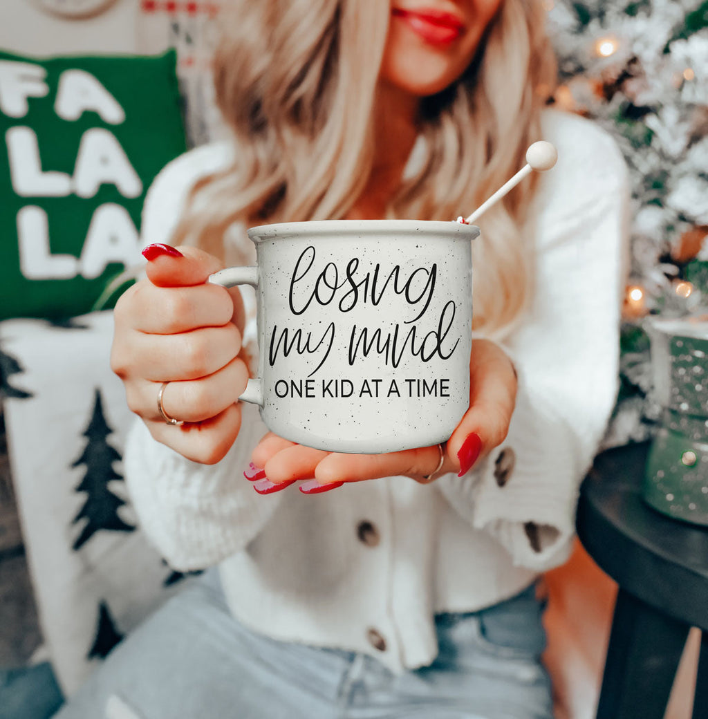 parenting chaos themed ceramic coffee cup
witty motherhood gift mug for best friend
gift mug for mom who jokes about losing sanity
coffee cup for moms who do it all
mom humor mug perfect for school mornings
cute neutral mug for messy family life
parenting truth coffee mug for busy moms
humorous gift for aunt who treats nieces like her kids mug