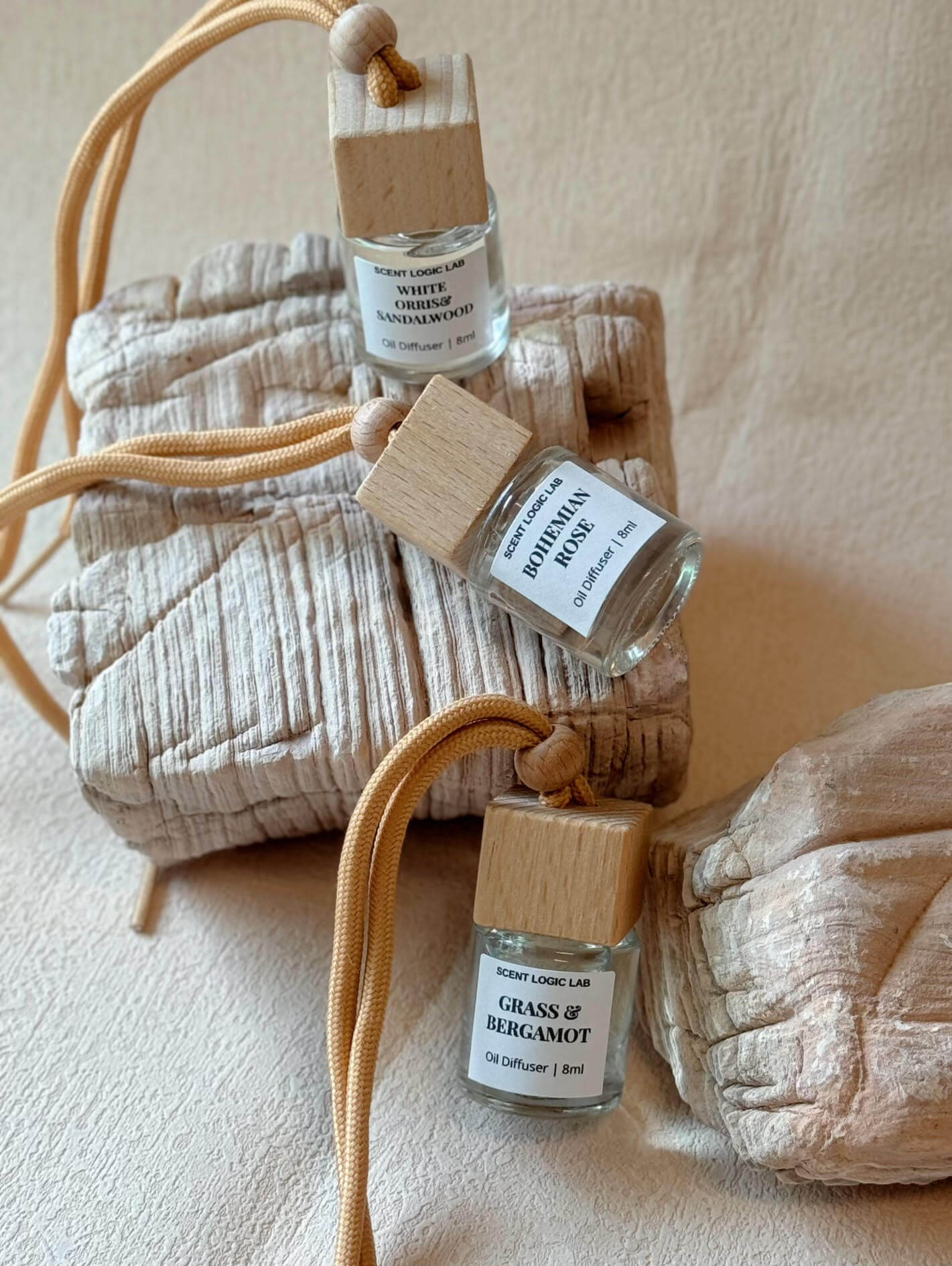 Luxury 8ml Car Diffuser in Floral Scents
