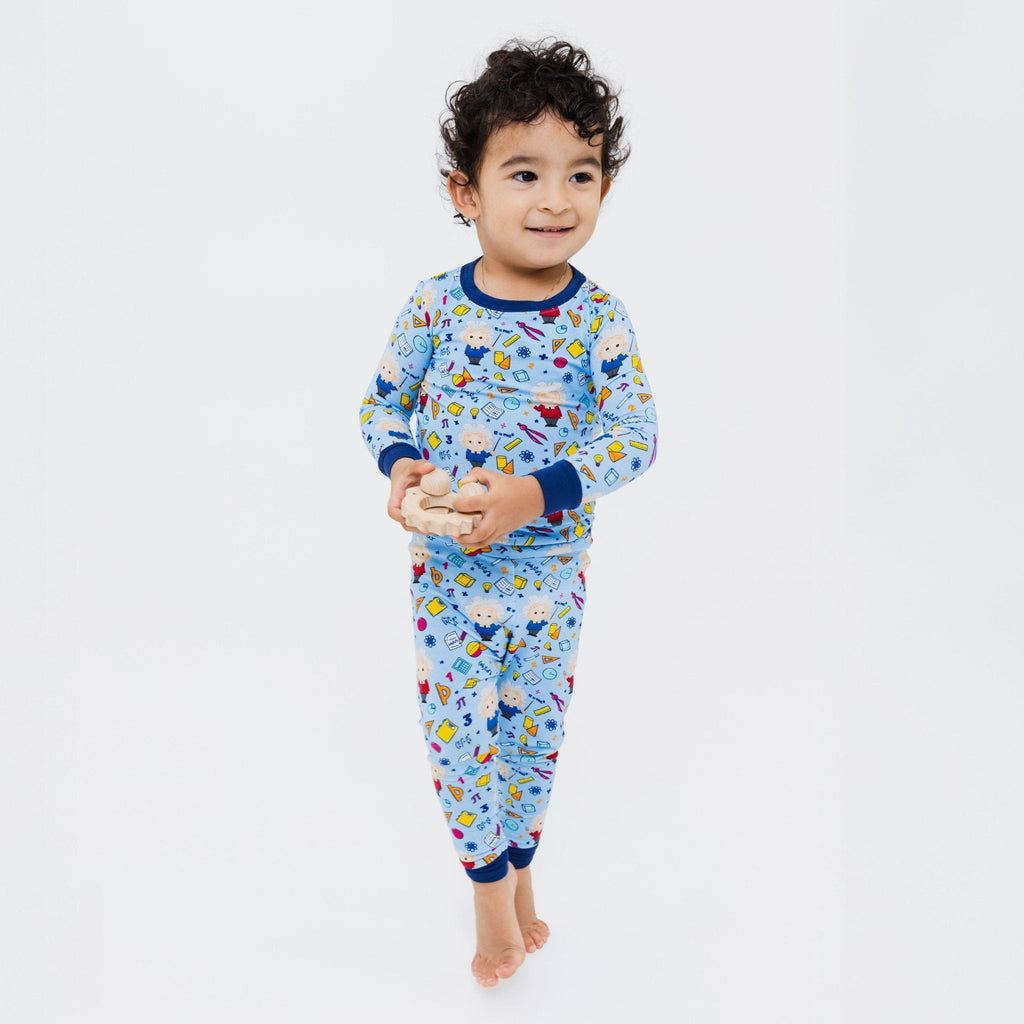 Mathematical Marvel Long Sleeve Pajamas - Bam & Stitch