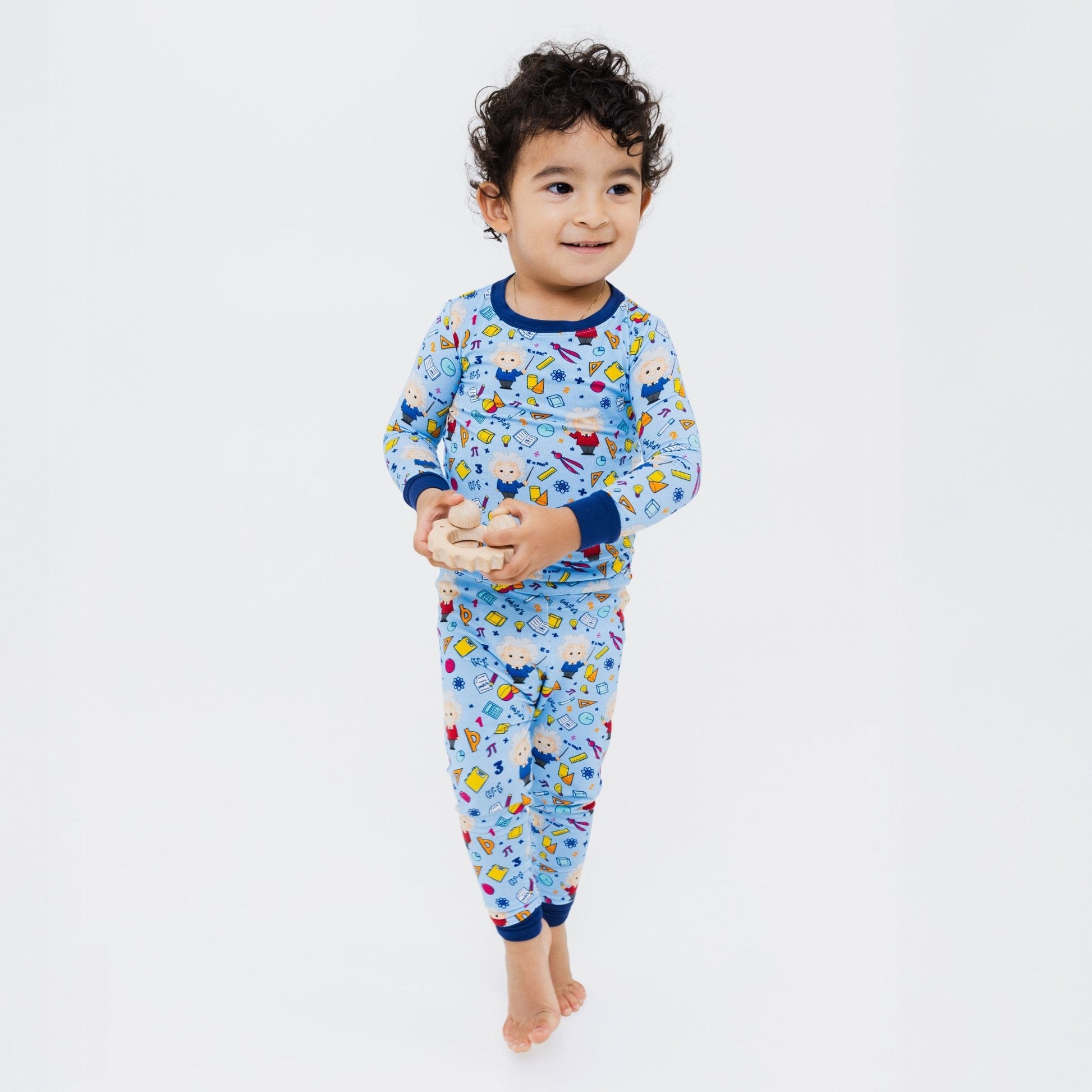 Mathematical Marvel Long Sleeve Pajamas - Bam & Stitch