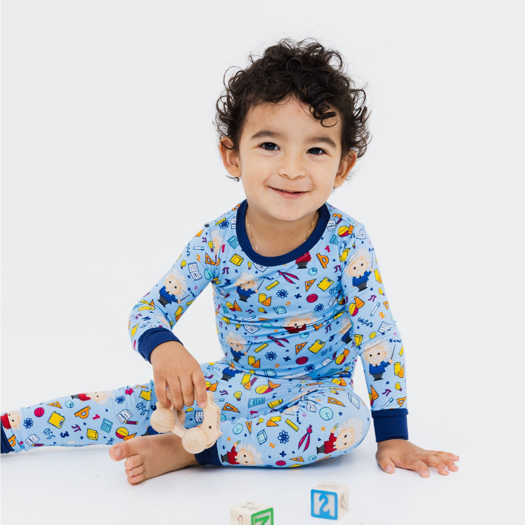 Mathematical Marvel Long Sleeve Pajamas - Bam & Stitch