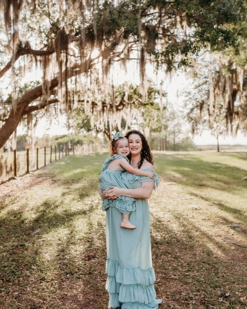 Nellie Ruffle Maxi Dress - Sage product_type - Bailey's Blossoms