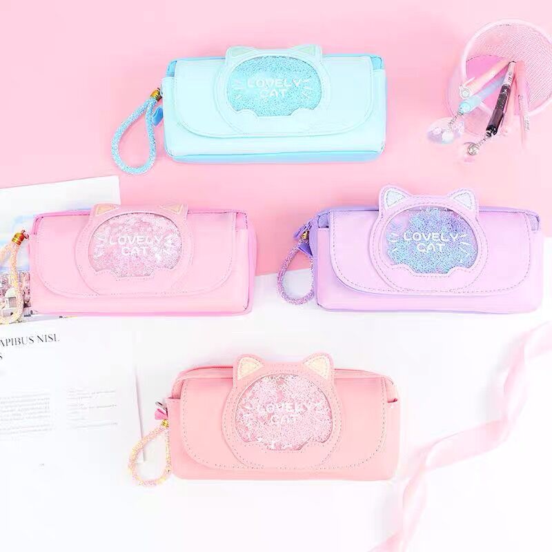 Kawaii Cat Pencil Bags