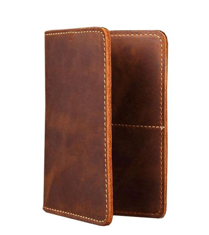 Priam Handmade Leather Passport Cover - by STEEL HORSE LEATHER