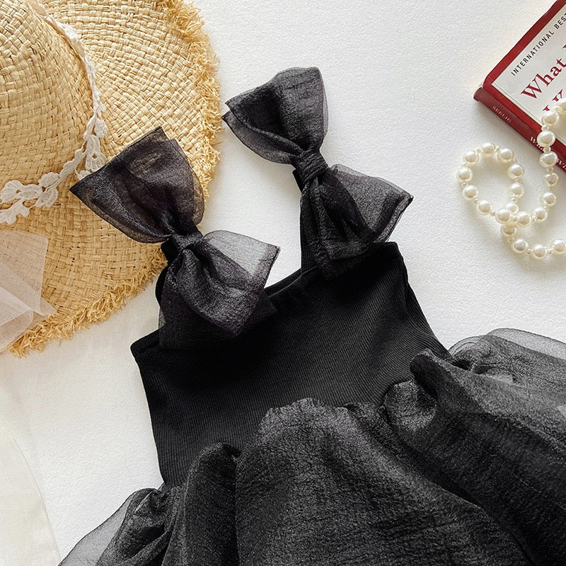 Baby Girl Black Herbon Style Elegant Princess Tutu Dress, MyKids-USA®, Baby & Toddler Dresses, MyKids-USA -  -  -  -  -  -  - 