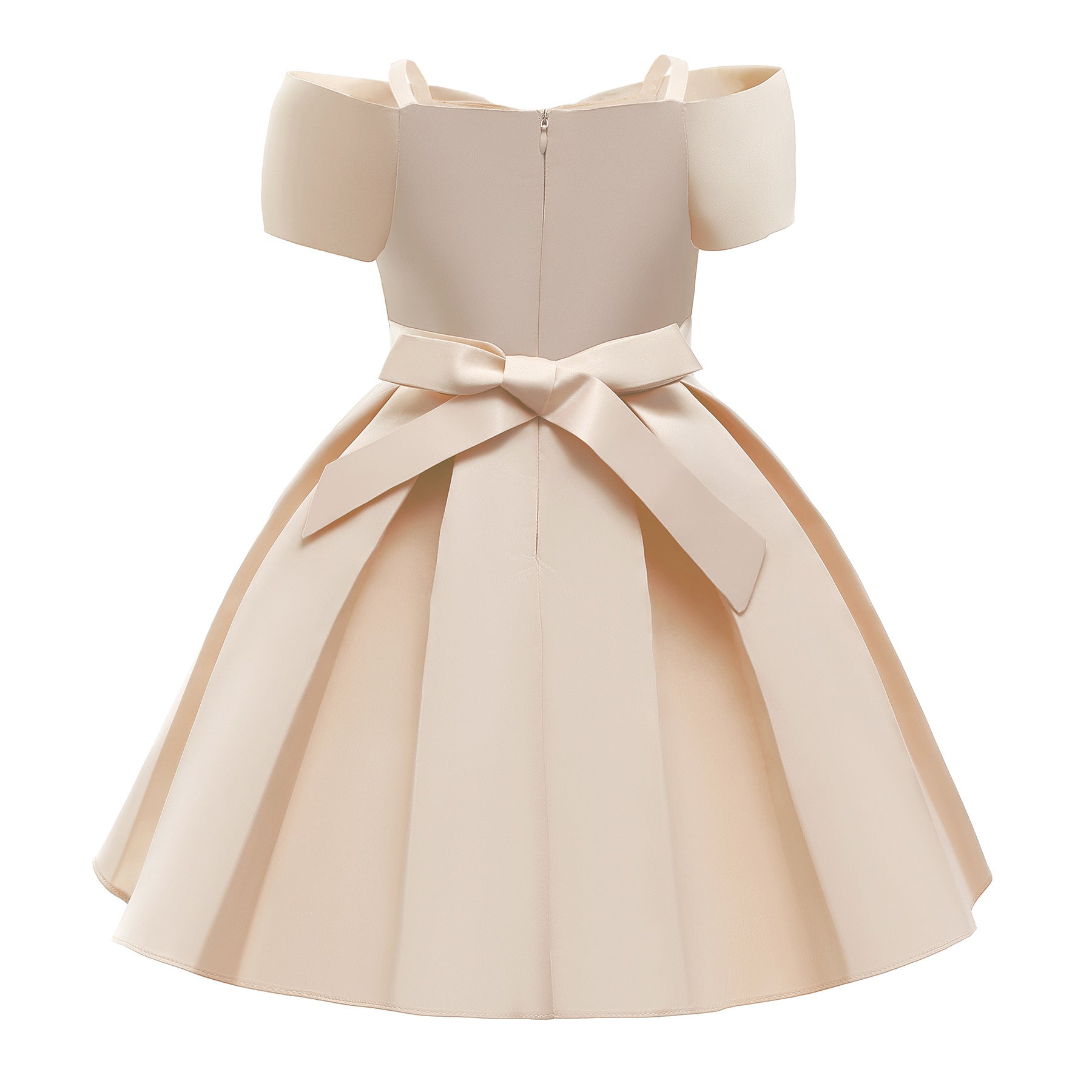 Baby Girl Solid Color Sling Princess Fashion Dress Children’s Formal Dress, MyKids-USA®, Baby & Toddler Dresses, MyKids-USA -  -  -  -  -  -  - 