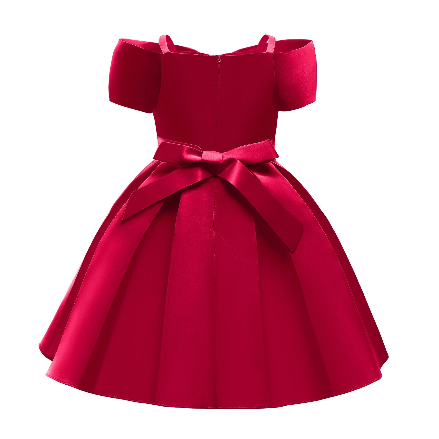 Baby Girl Solid Color Sling Princess Fashion Dress Children’s Formal Dress, MyKids-USA®, Baby & Toddler Dresses, MyKids-USA -  -  -  -  -  -  - 
