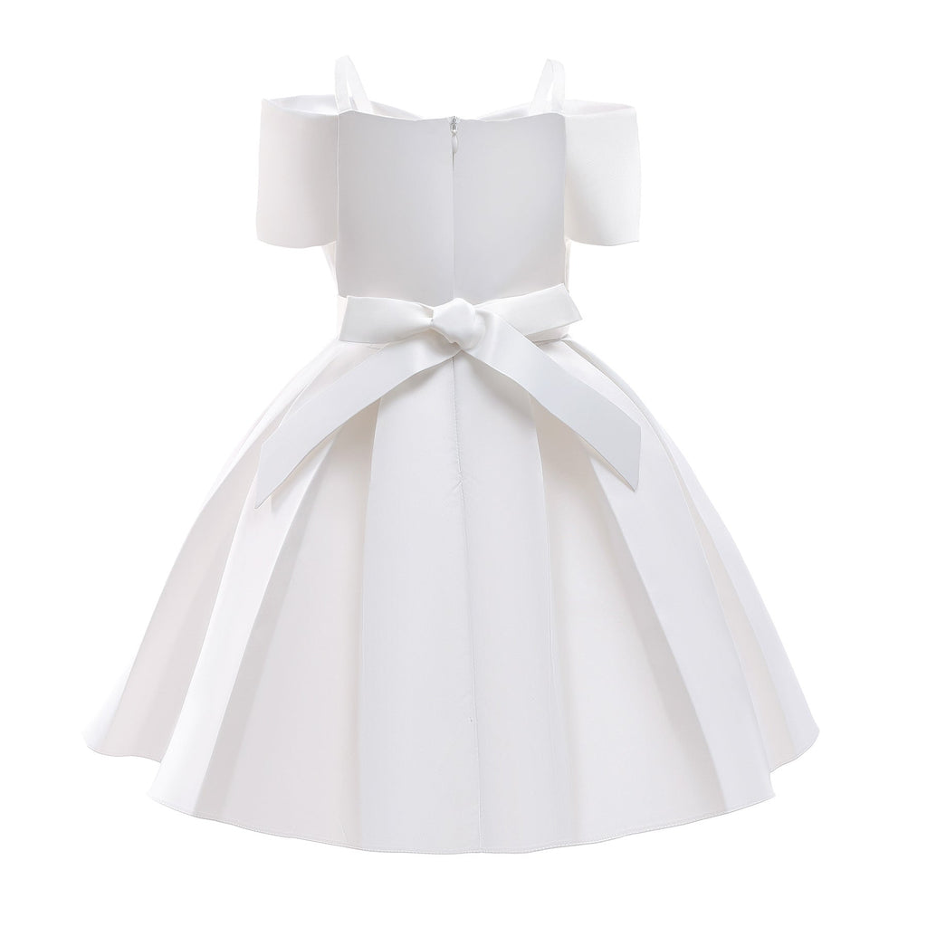 Baby Girl Solid Color Sling Princess Fashion Dress Children’s Formal Dress, MyKids-USA®, Baby & Toddler Dresses, MyKids-USA -  -  -  -  -  -  - 