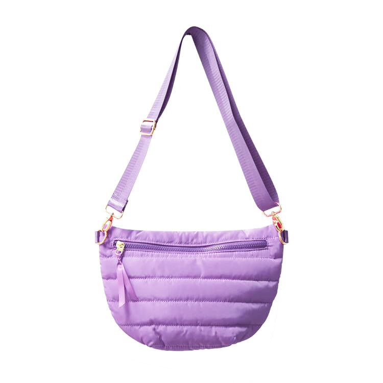 The Blake | Crescent Puffer Sling Bag | 14 Colors by Babs+Birdie