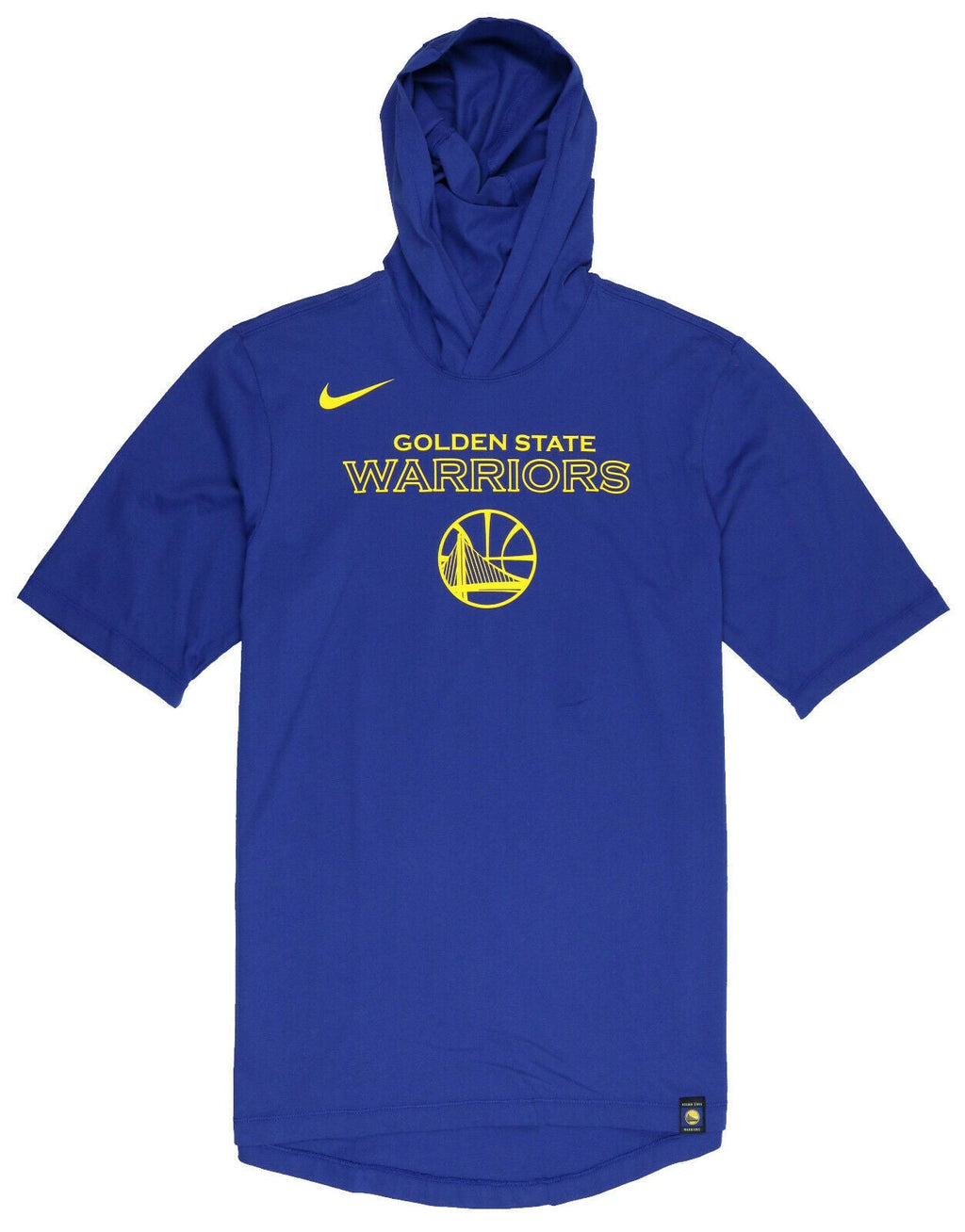 [AQ7007-495] Mens Nike NBA Golden State Warriors Hooded T-Shirt by SNEAKAR