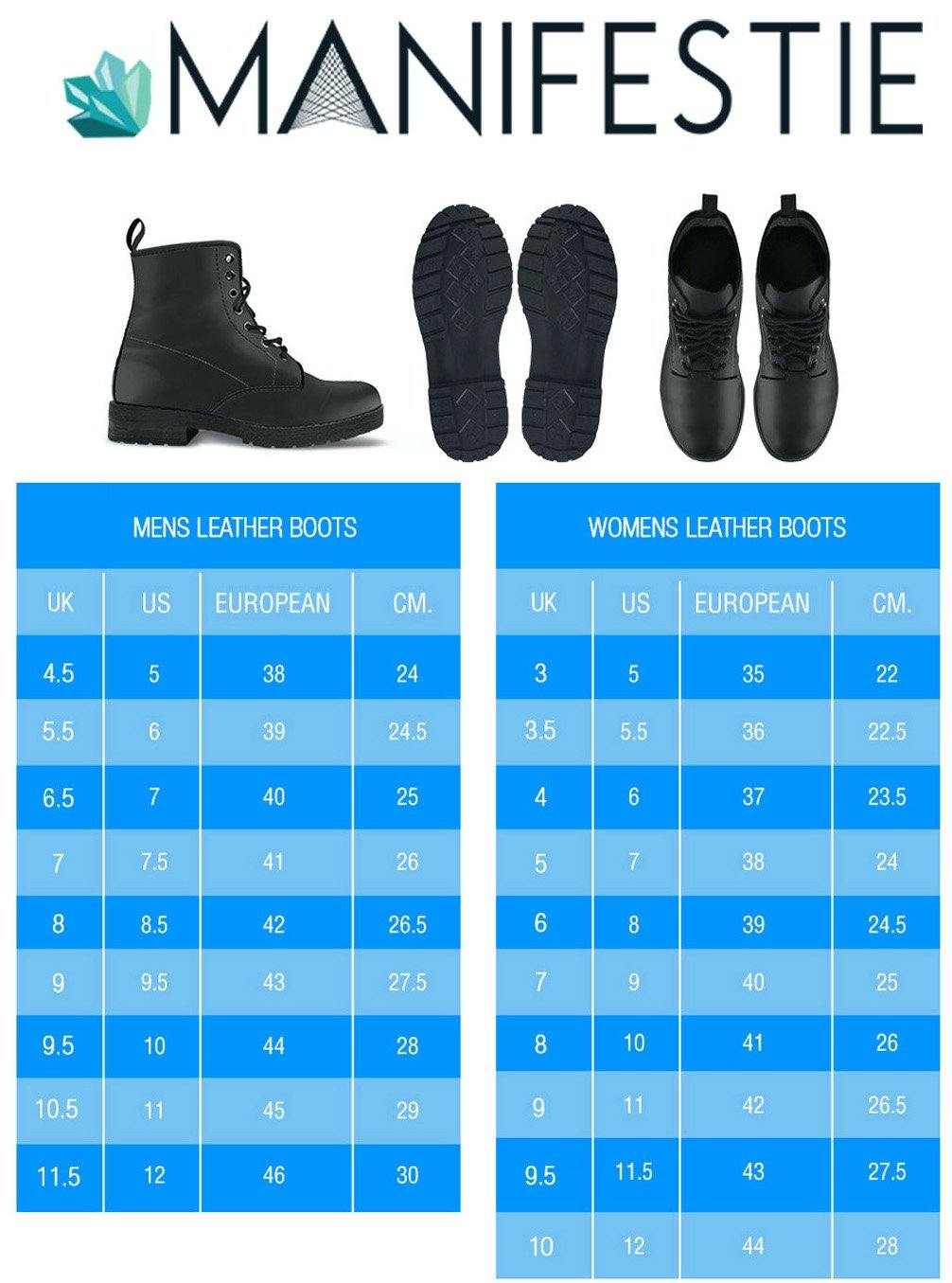 Black Rosebud Vegan Leather Boots - Manifestie