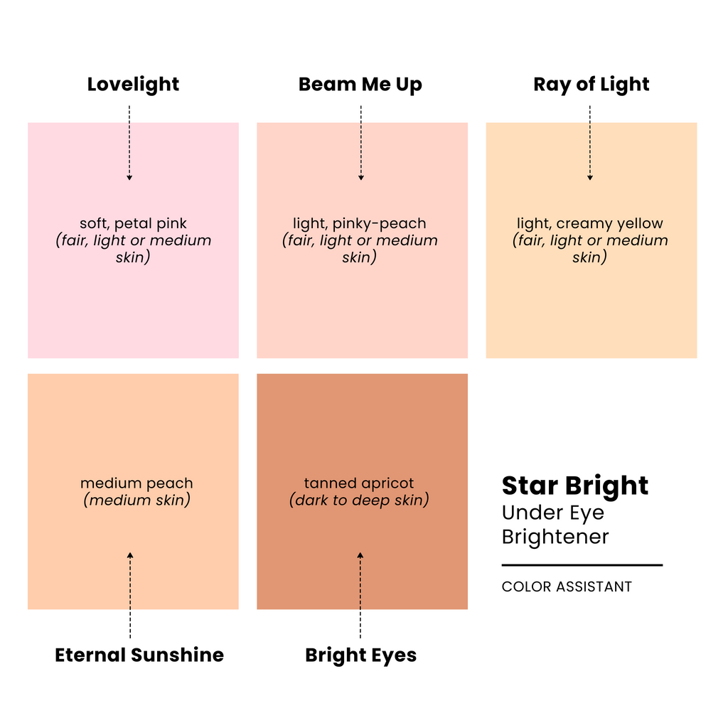 Star Bright Under Eye Brightener, Ray of Light by Half Caked
