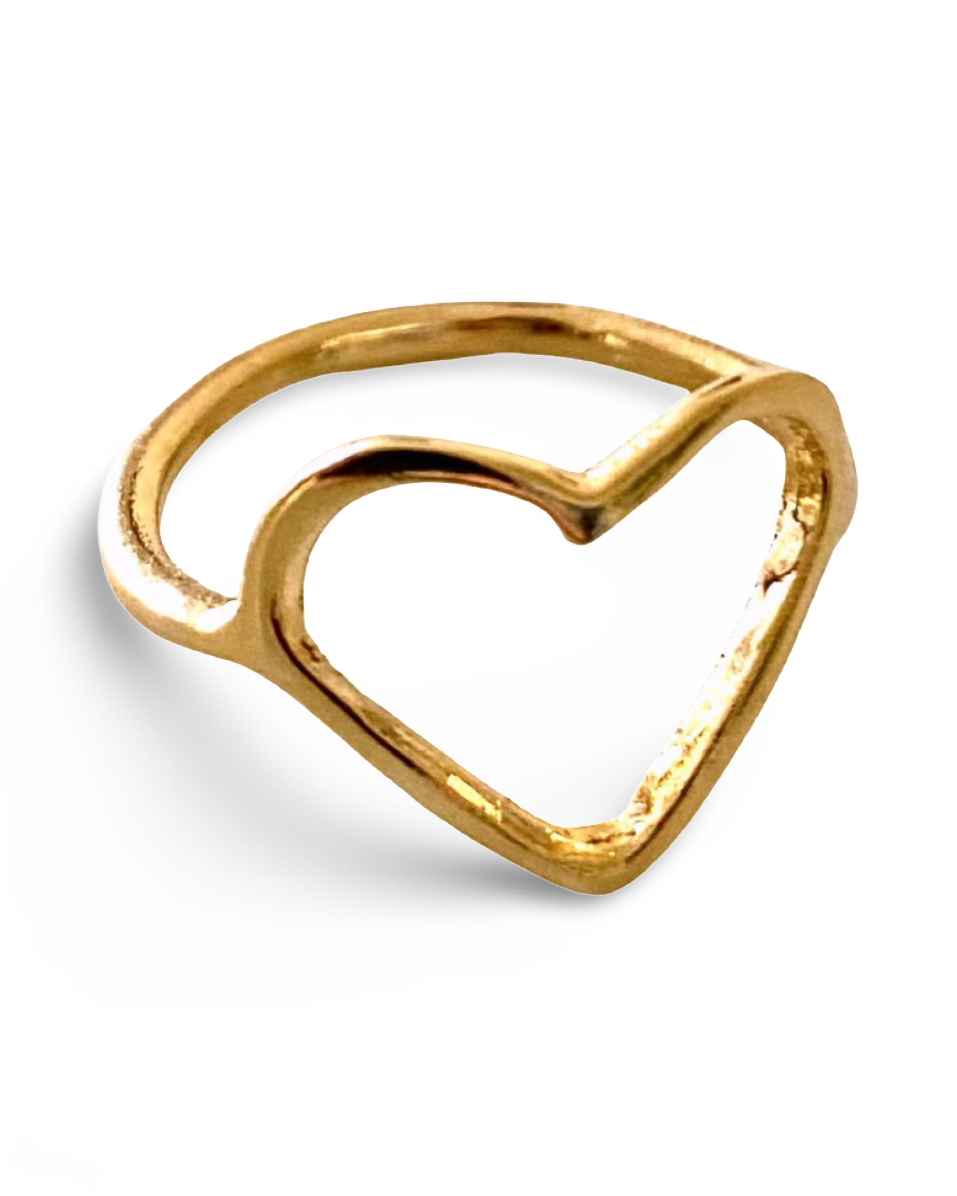 Heart Shaped Ring by The Urban Charm by The Urban Charm