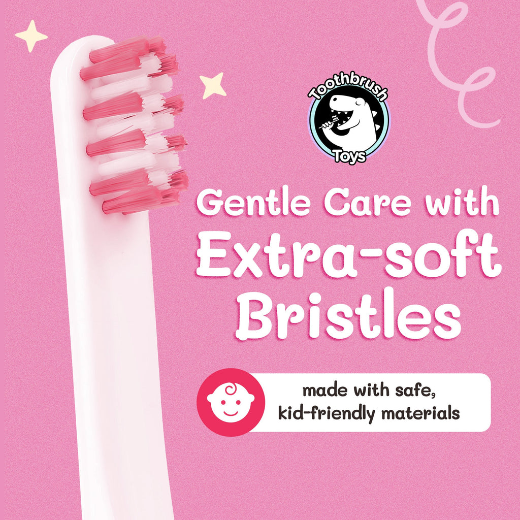 My Store mermaid toothbrush for kids with extra-soft bristles and safe kid-friendly materials
