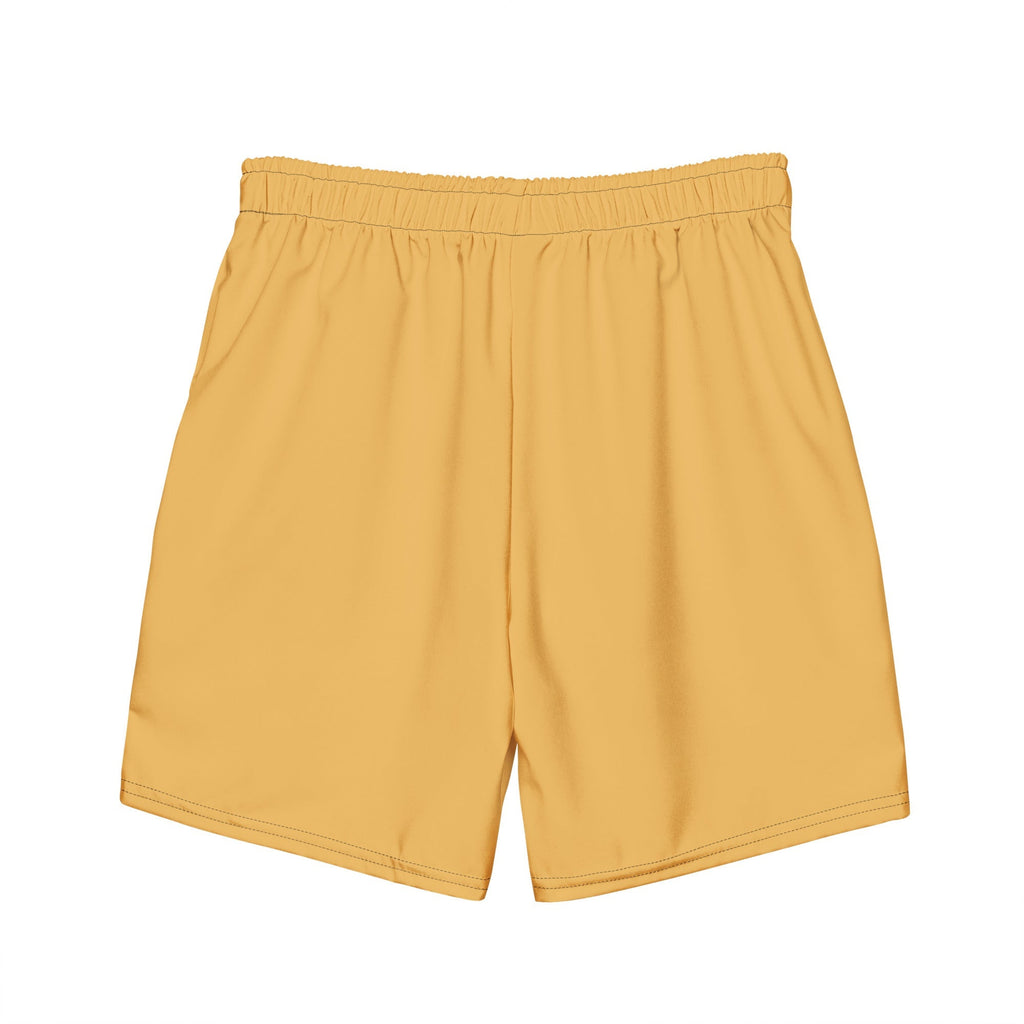 Men's Gold Eco Board Shorts - Sustainable Swimwear from Tropical Seas Clothing 