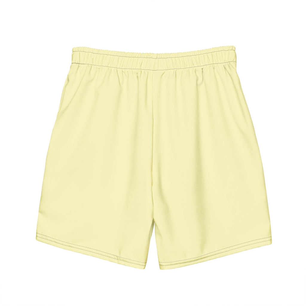 Men's Yellow Eco Board Shorts - Sustainable Swimwear from Tropical Seas Clothing 