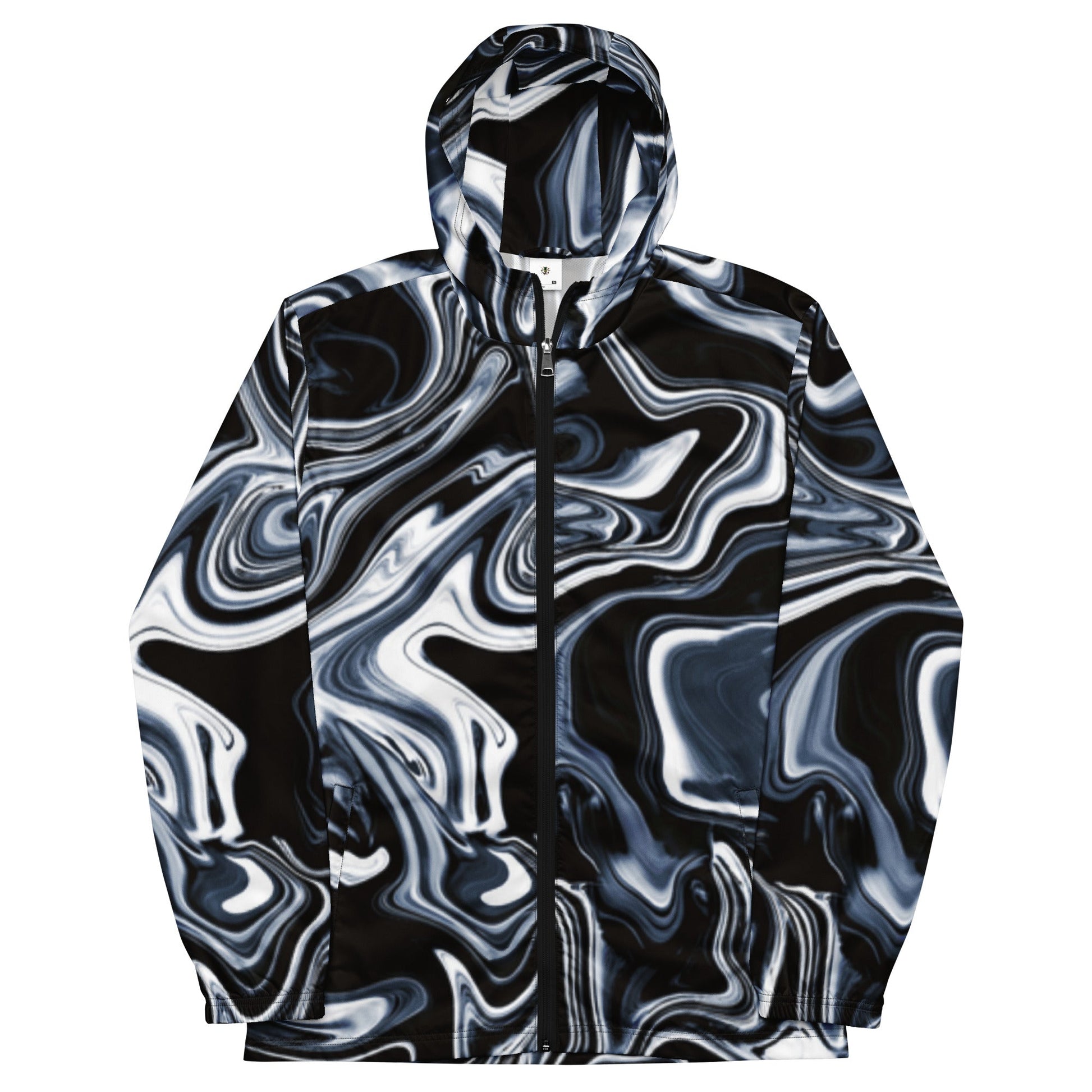 Men’s Tropical Oil Spill Windbreaker - Sustainable Jacket from Tropical Seas Clothing 