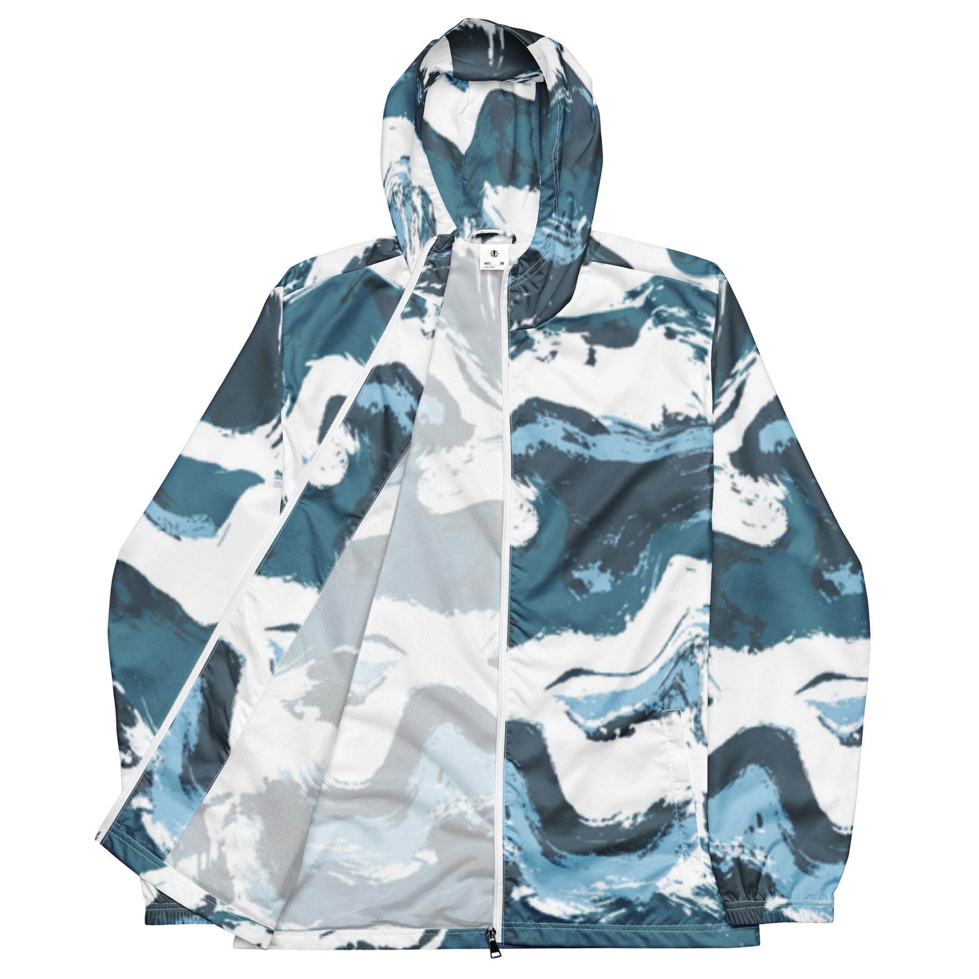 Men’s Tropical Undertow Windbreaker - Sustainable Jacket from Tropical Seas Clothing 