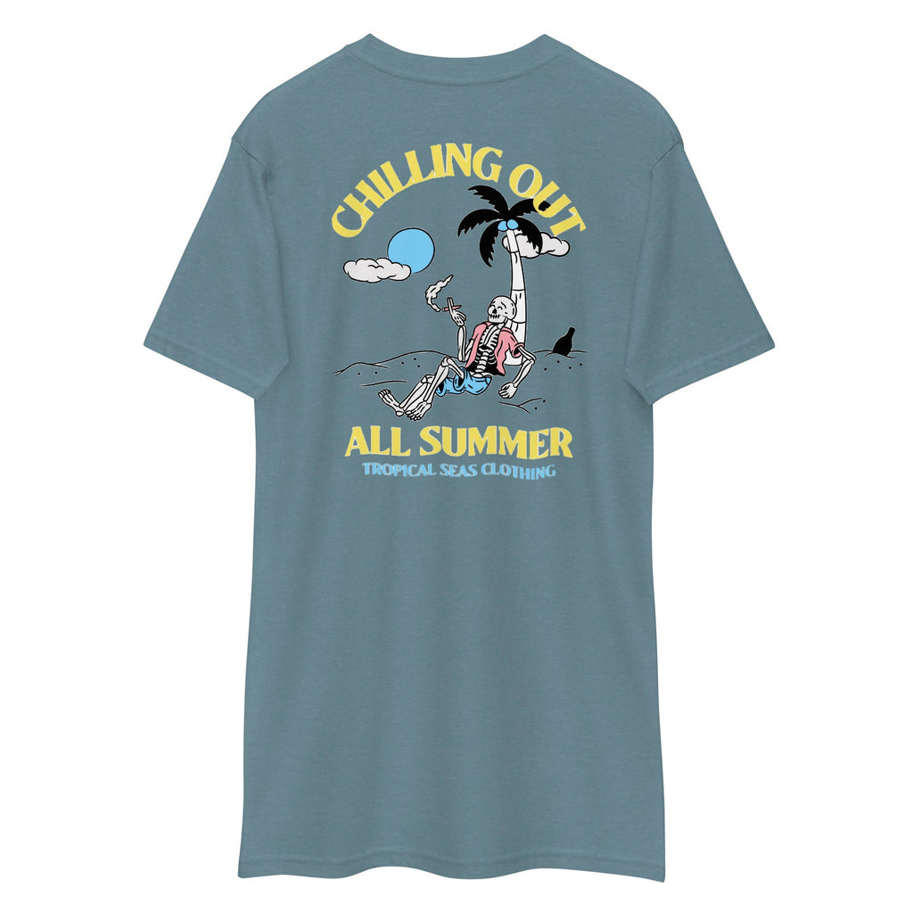 Men's Premium Chill Summer Tropical T-shirt - Sustainable Shirts & Tops from Tropical Seas Clothing 