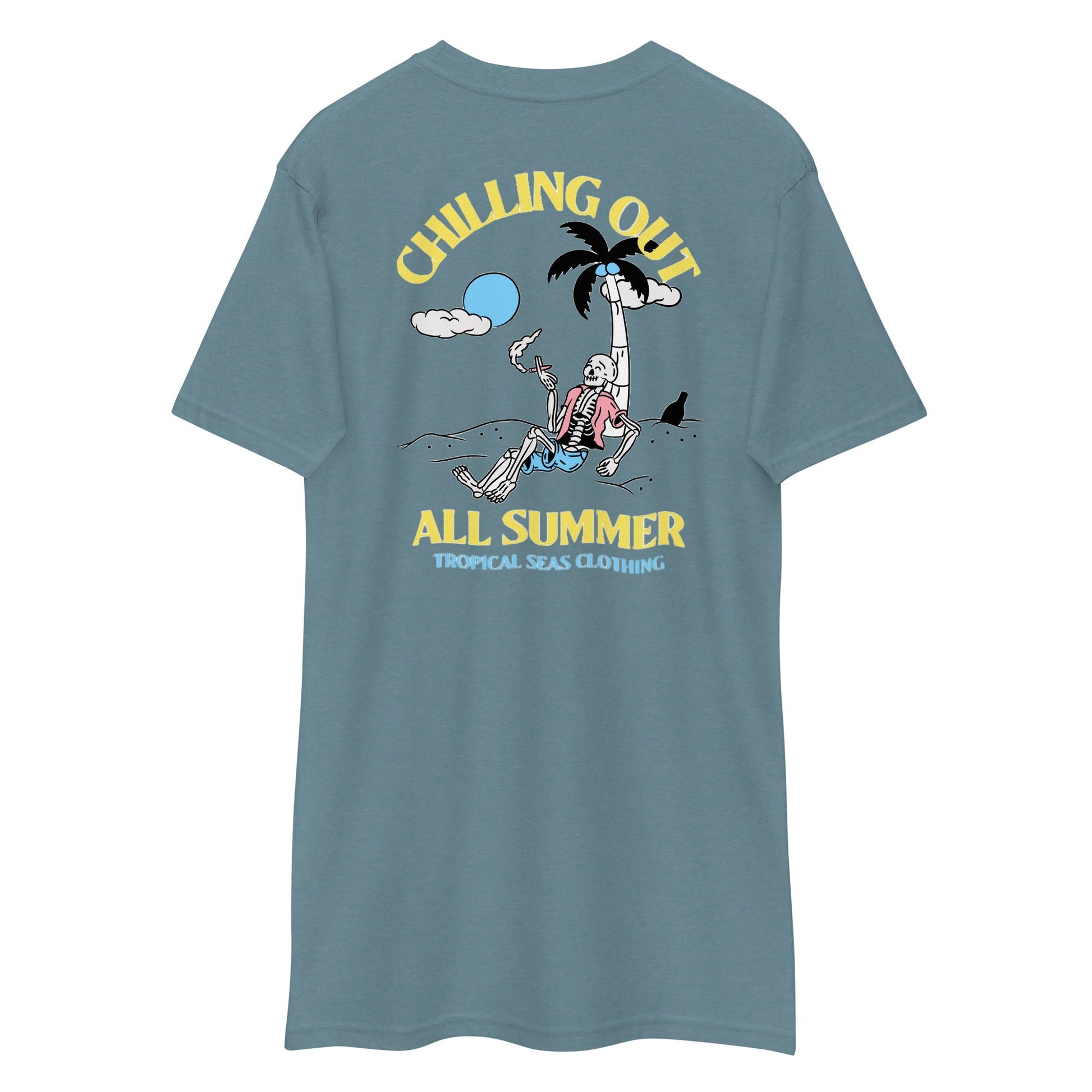 Men's Premium Chill Summer Tropical T-shirt - Sustainable Shirts & Tops from Tropical Seas Clothing 