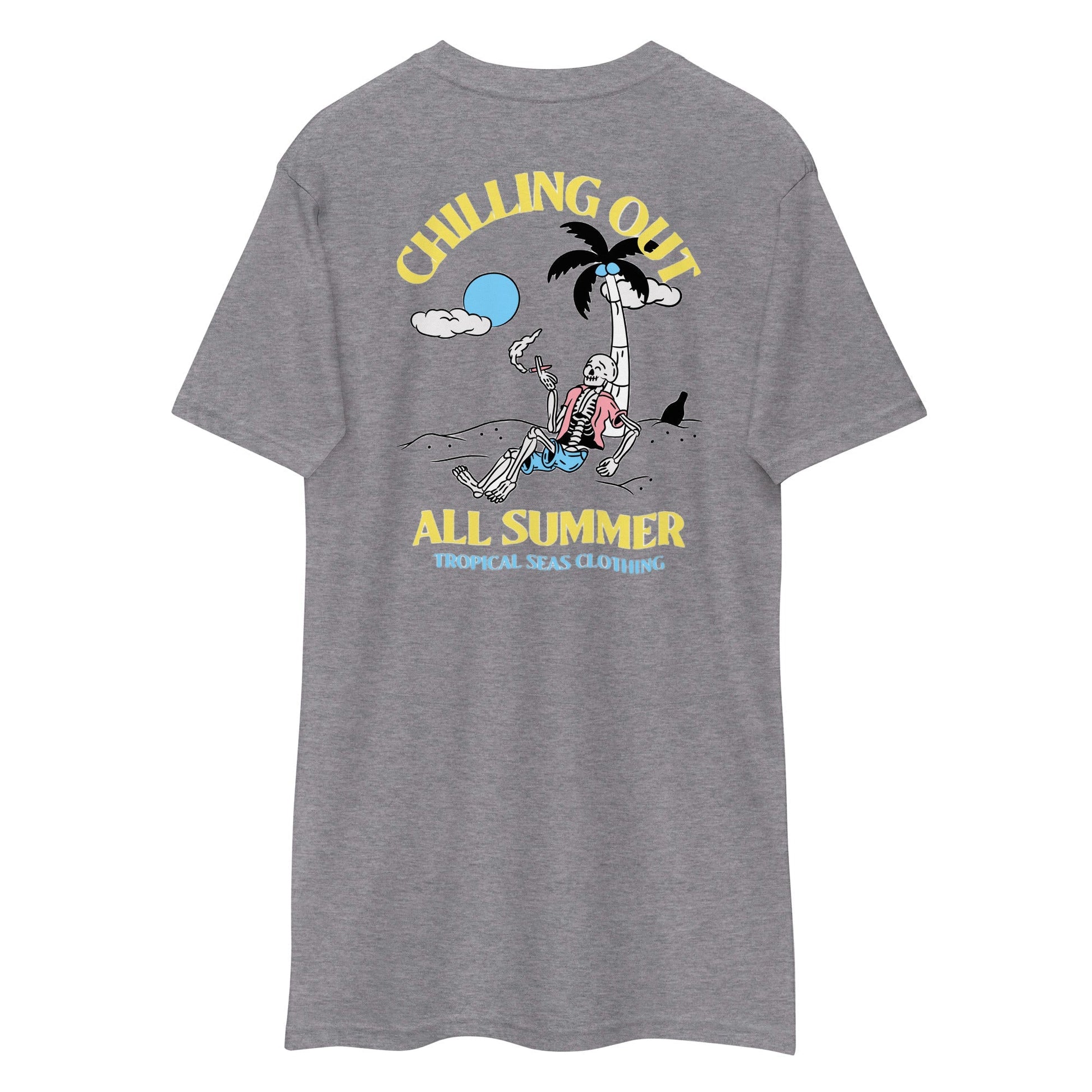 Men's Premium Chill Summer Tropical T-shirt - Sustainable Shirts & Tops from Tropical Seas Clothing 