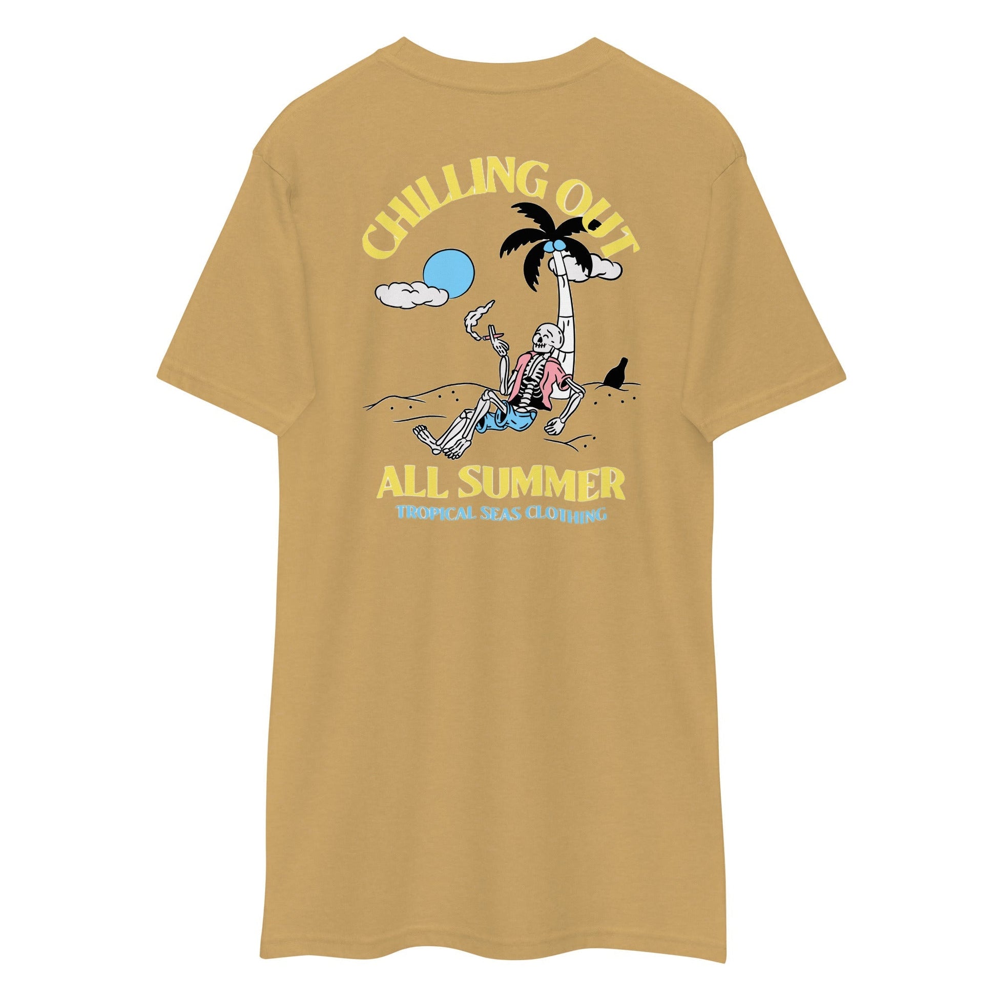 Men's Premium Chill Summer Tropical T-shirt - Sustainable Shirts & Tops from Tropical Seas Clothing 