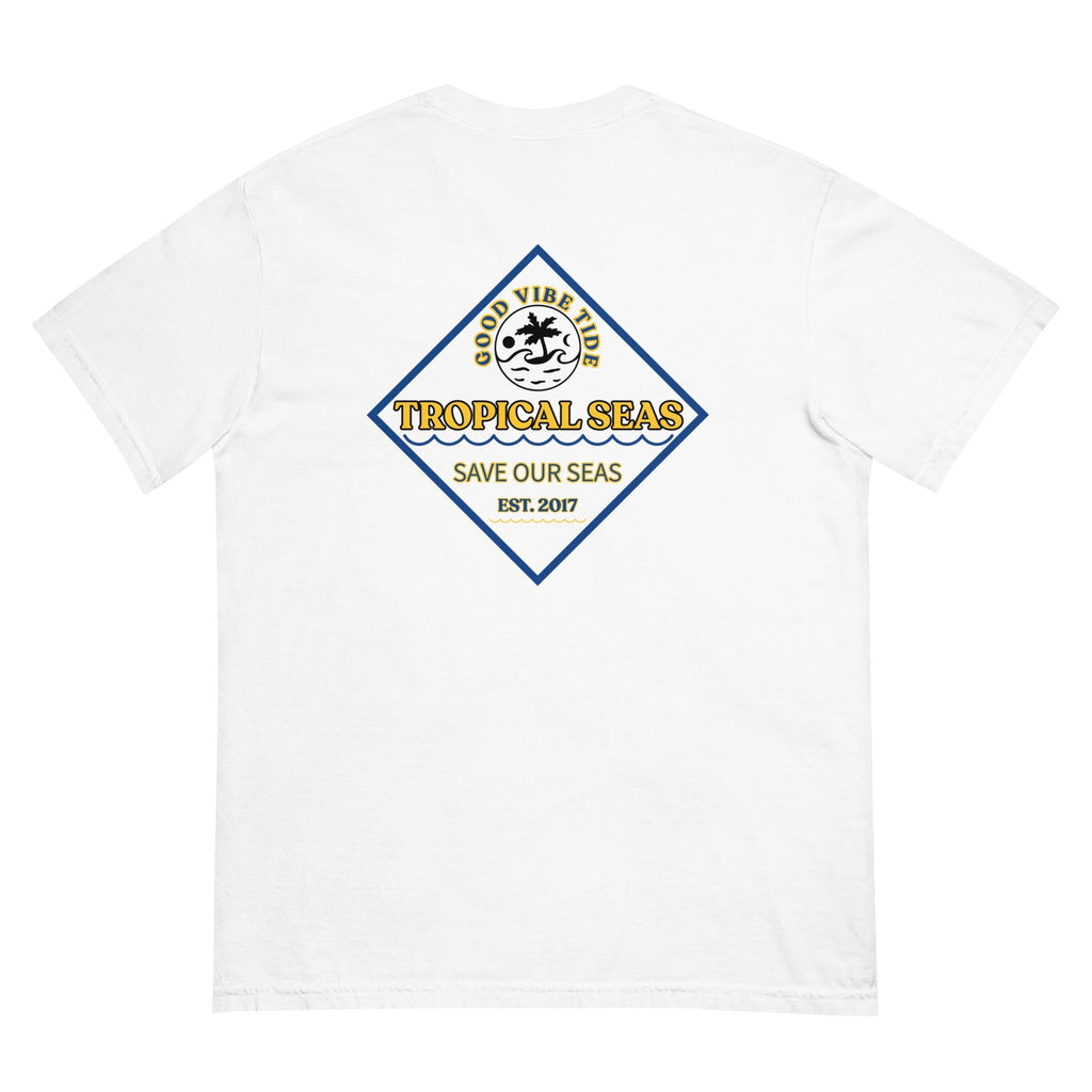 Men's Beachy Days T-shirt - Sustainable Shirts & Tops from Tropical Seas Clothing 