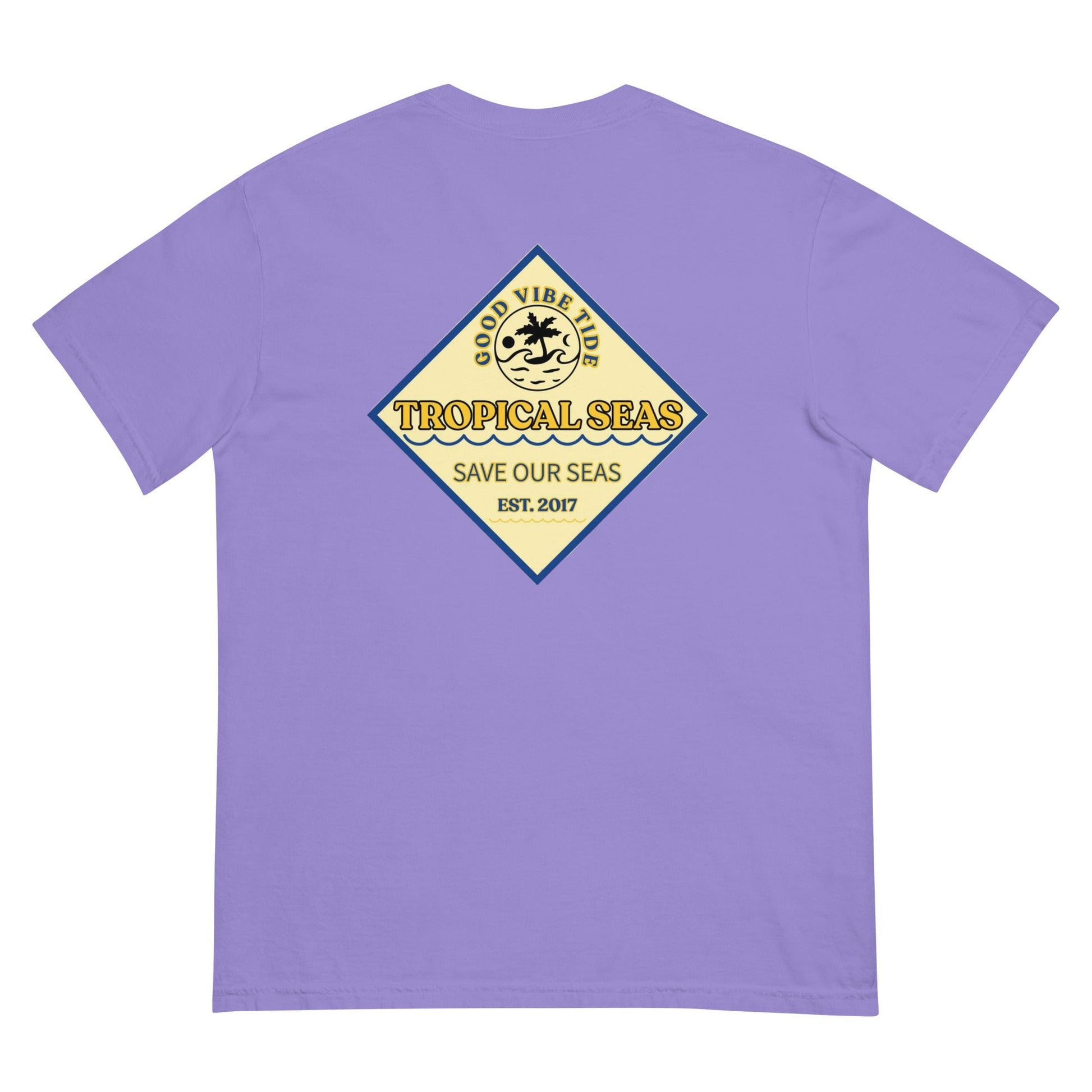 Men's Beachy Days T-shirt - Sustainable Shirts & Tops from Tropical Seas Clothing 
