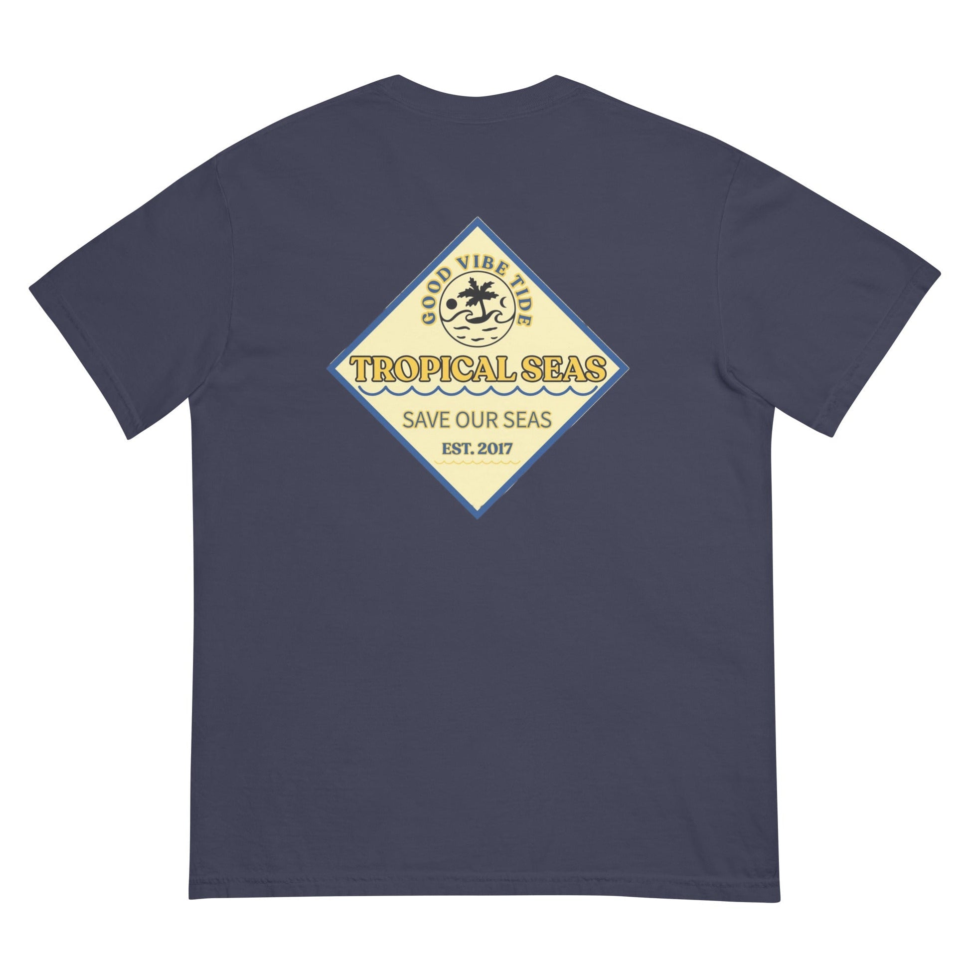 Men's Beachy Days T-shirt - Sustainable Shirts & Tops from Tropical Seas Clothing 