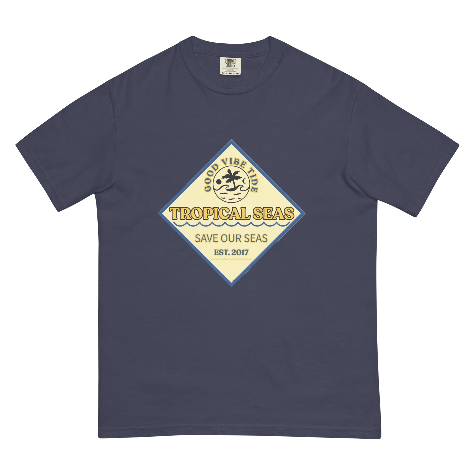Men's Beachy Days T-shirt - Sustainable Shirts & Tops from Tropical Seas Clothing 