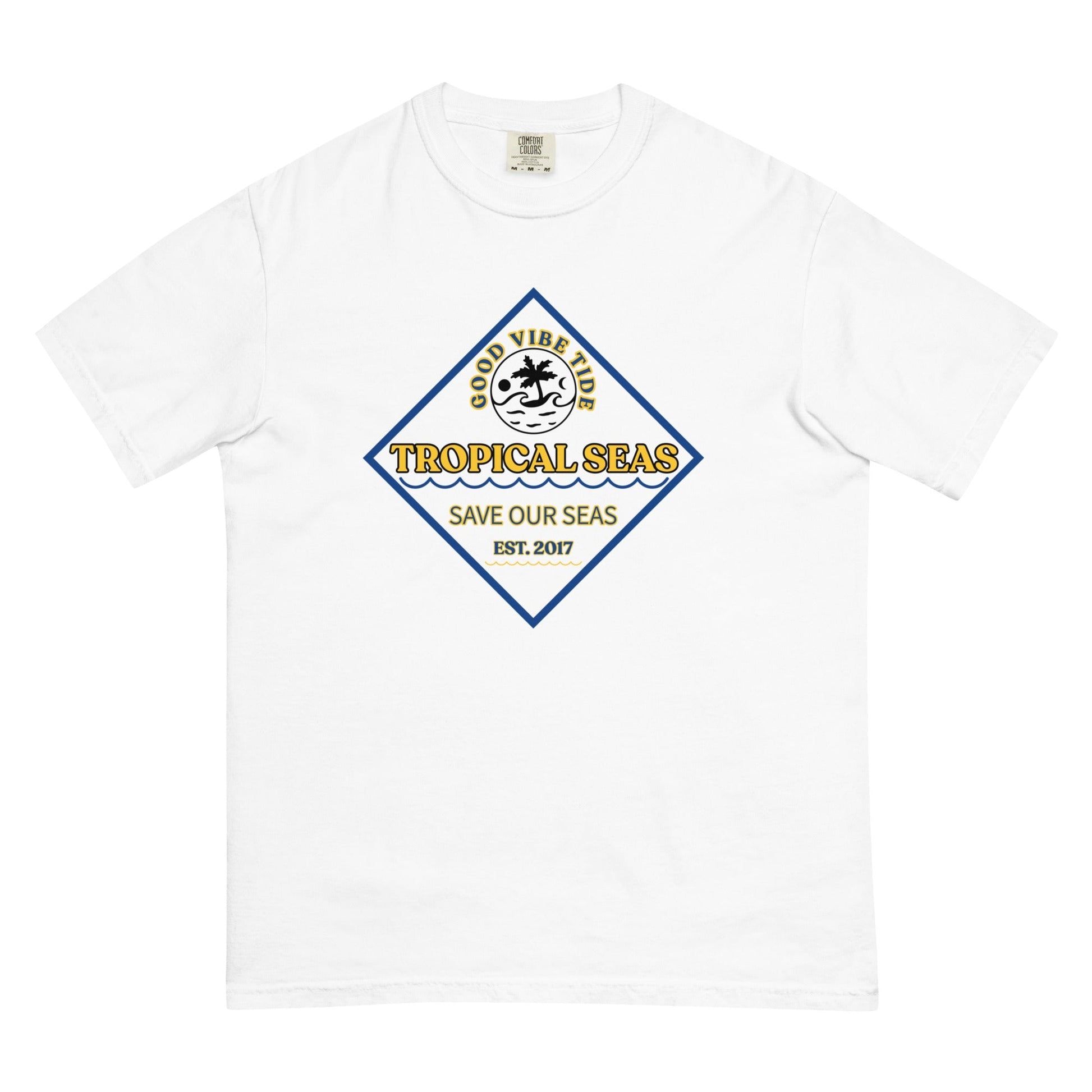 Men's Beachy Days T-shirt - Sustainable Shirts & Tops from Tropical Seas Clothing 