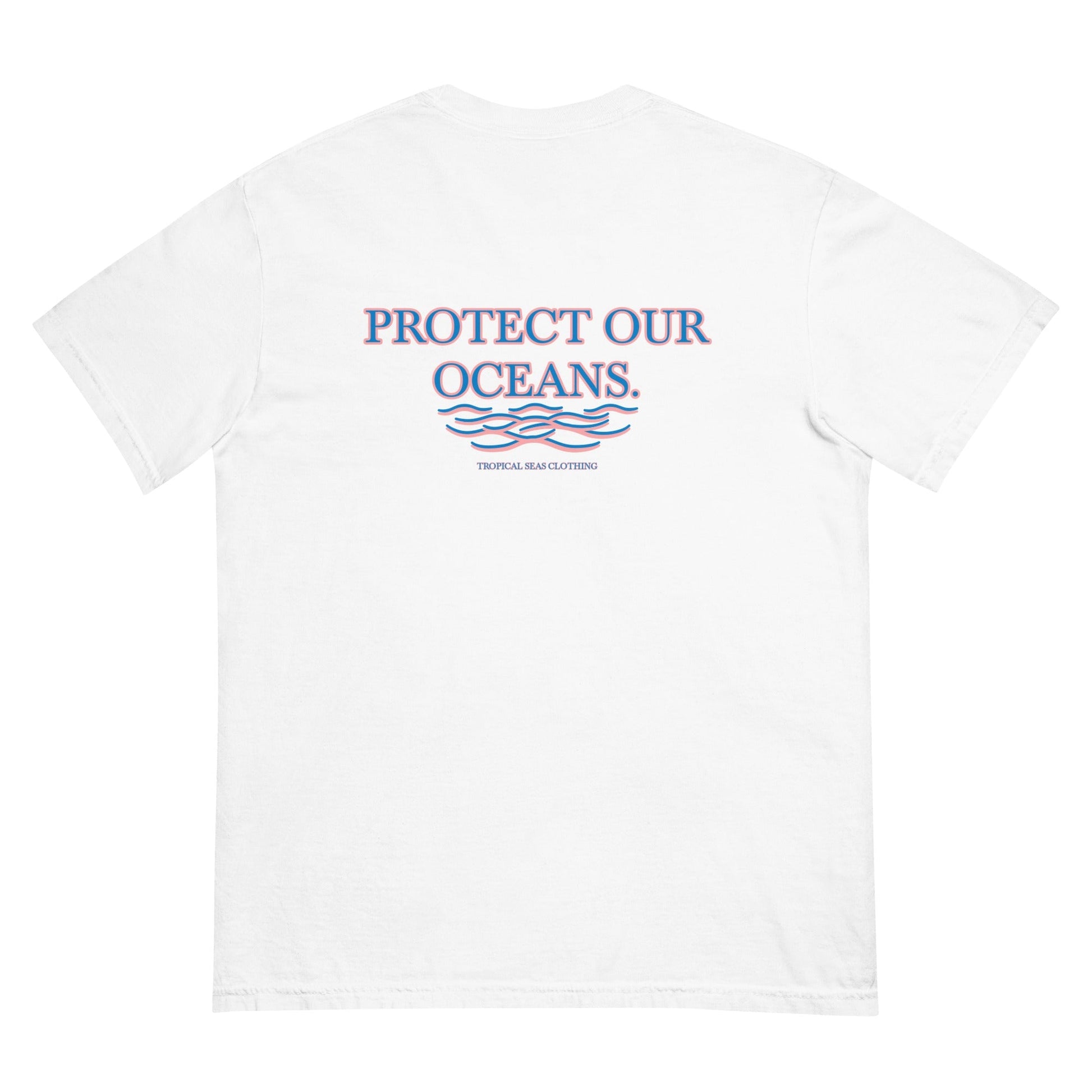 Men's Protect Our Oceans T-shirt - Sustainable Shirts & Tops from Tropical Seas Clothing 