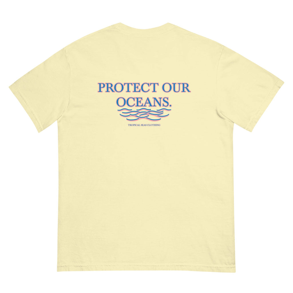 Men's Protect Our Oceans T-shirt - Sustainable Shirts & Tops from Tropical Seas Clothing 