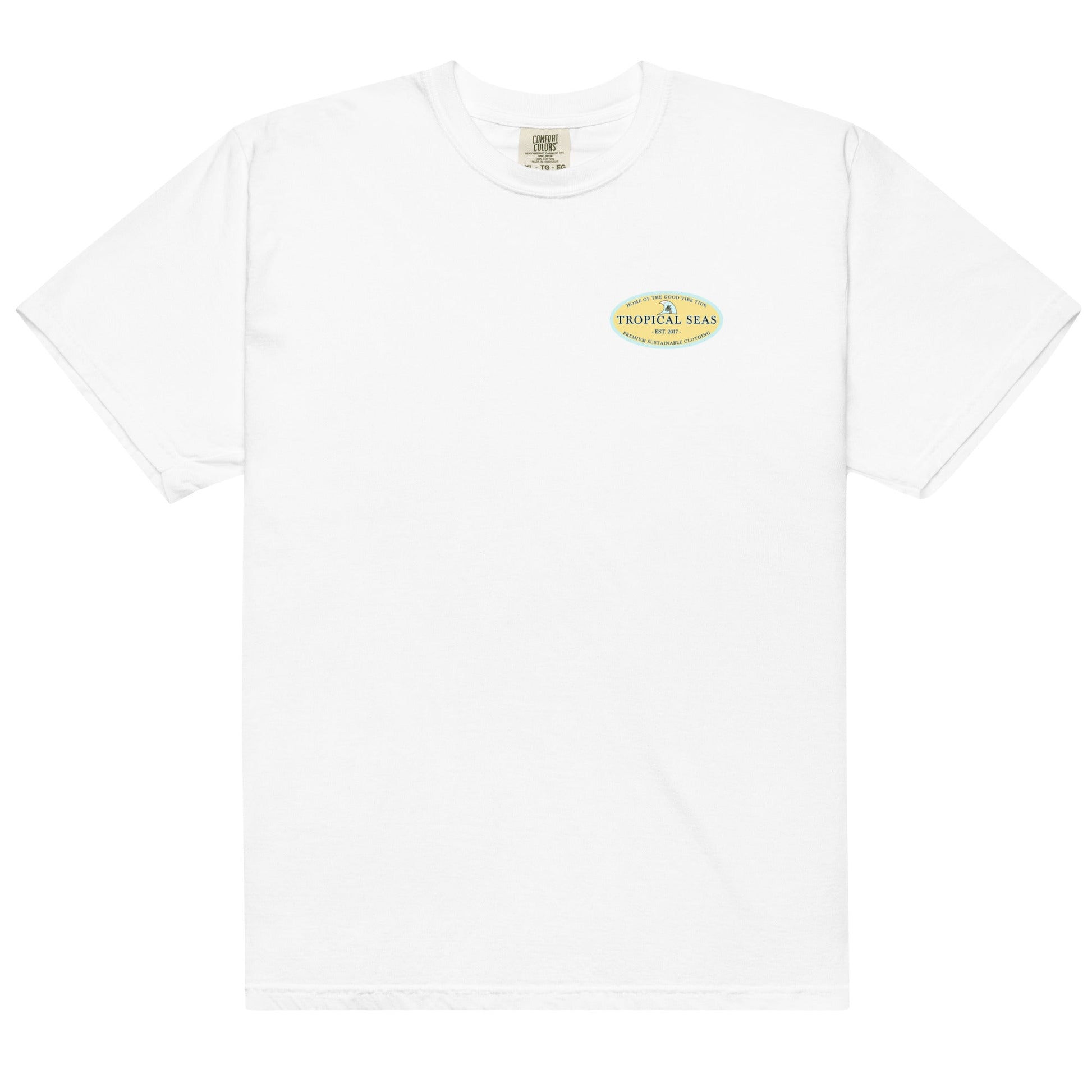 Men’s Dreamland heavyweight t-shirt - Sustainable T-shirt from Tropical Seas Clothing 