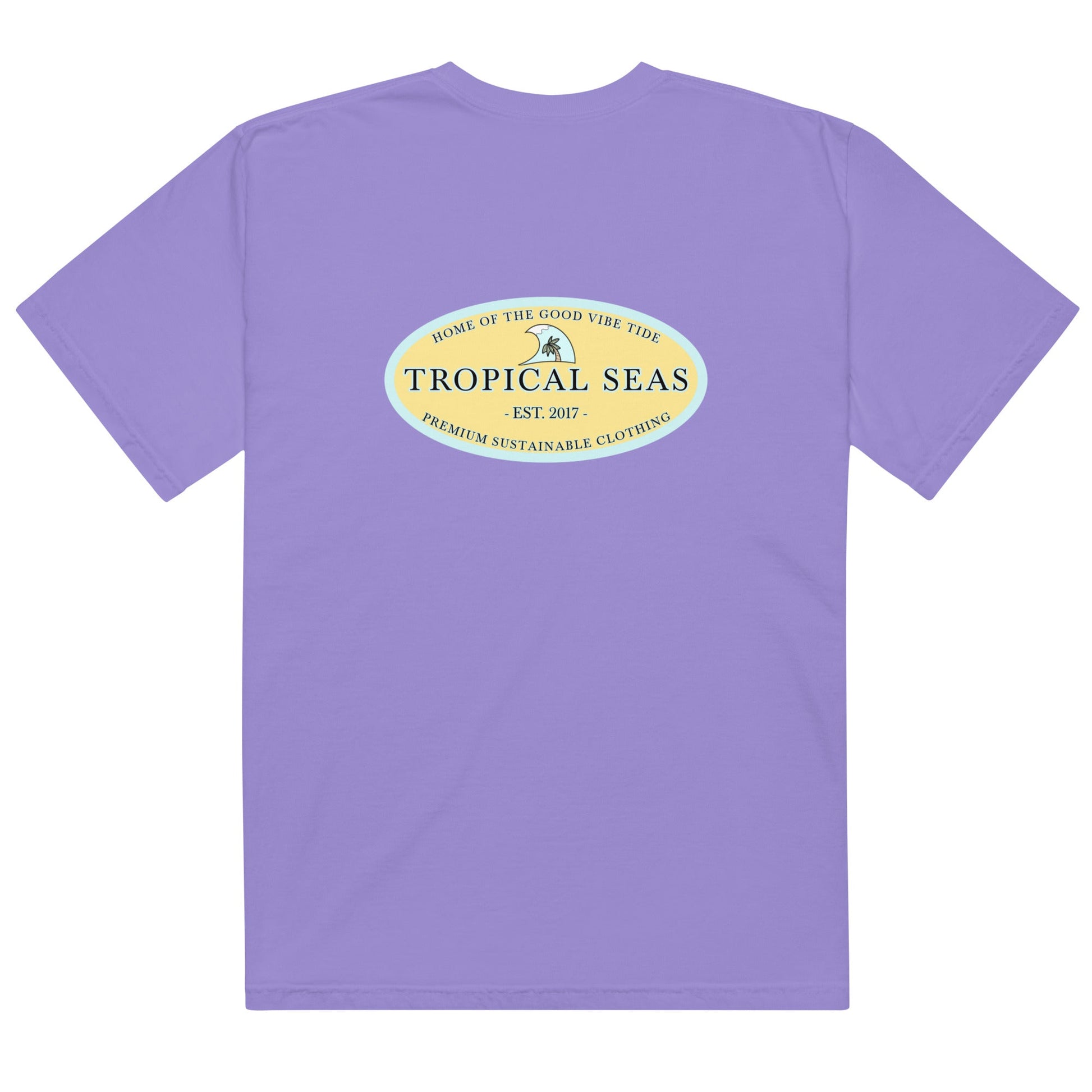 Men’s Dreamland heavyweight t-shirt - Sustainable T-shirt from Tropical Seas Clothing 